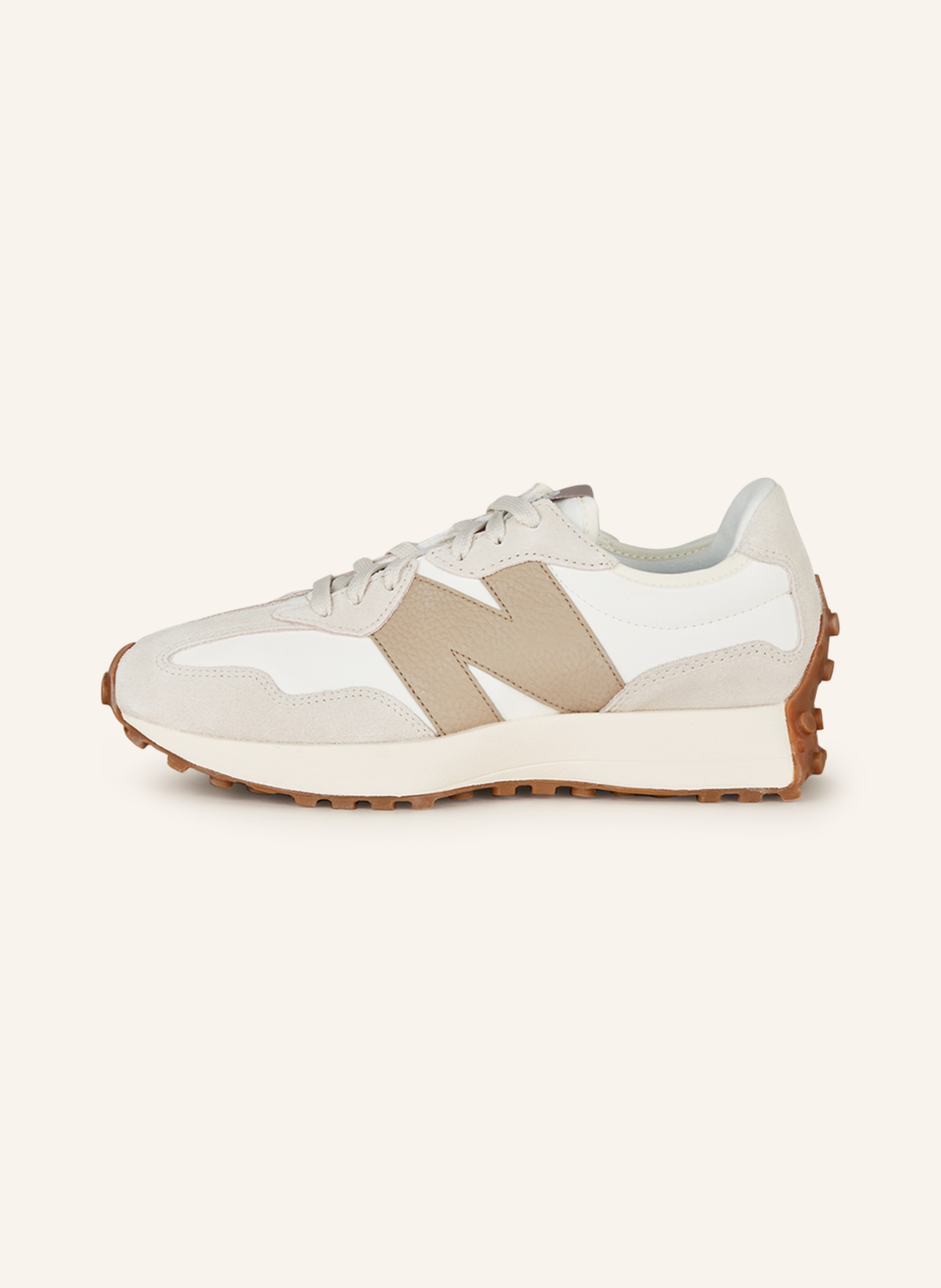 Thumbnail - New Balance Sneaker 327 beige