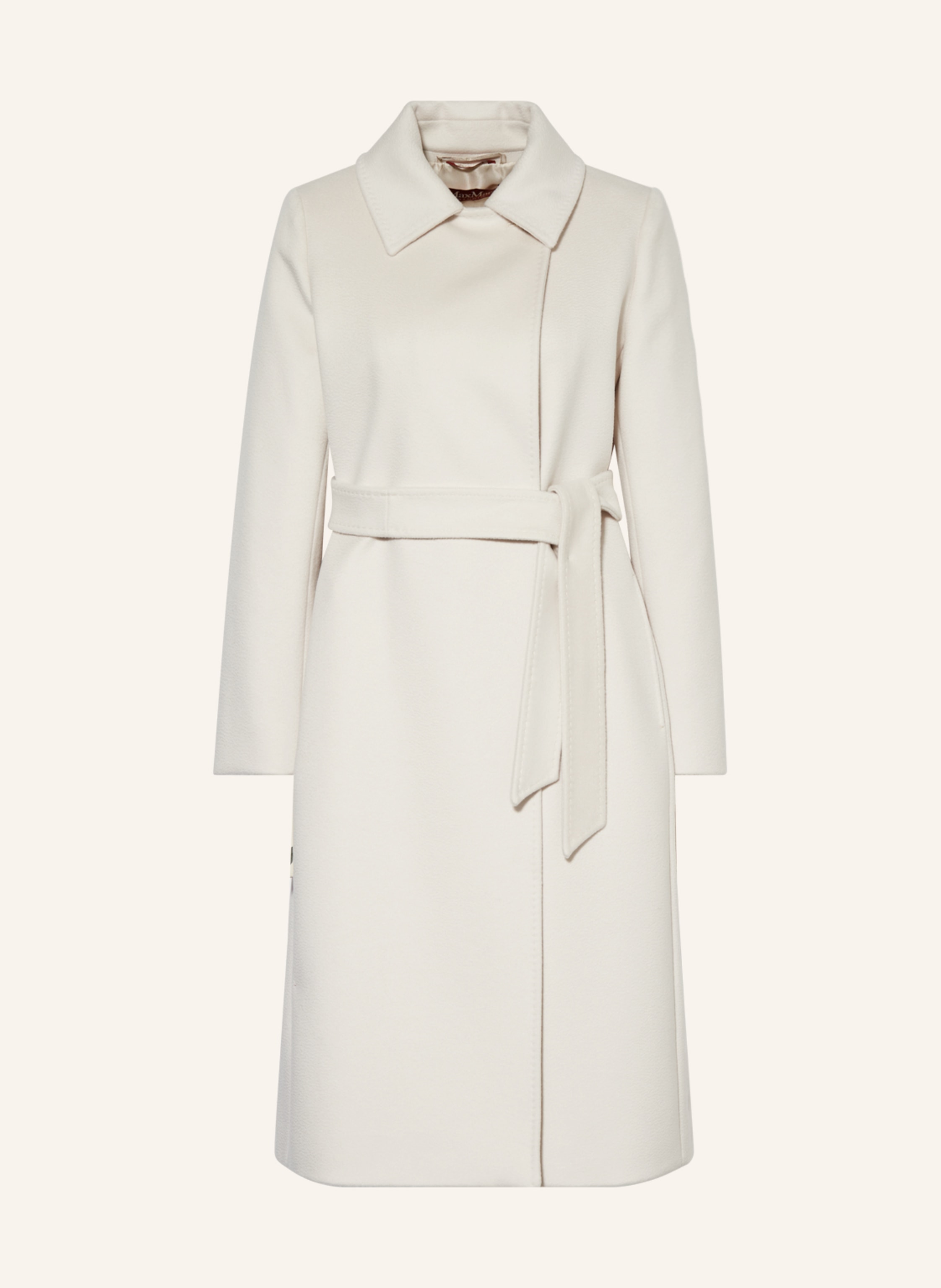 MaxMara STUDIO Wool coat BCOLLAG in beige