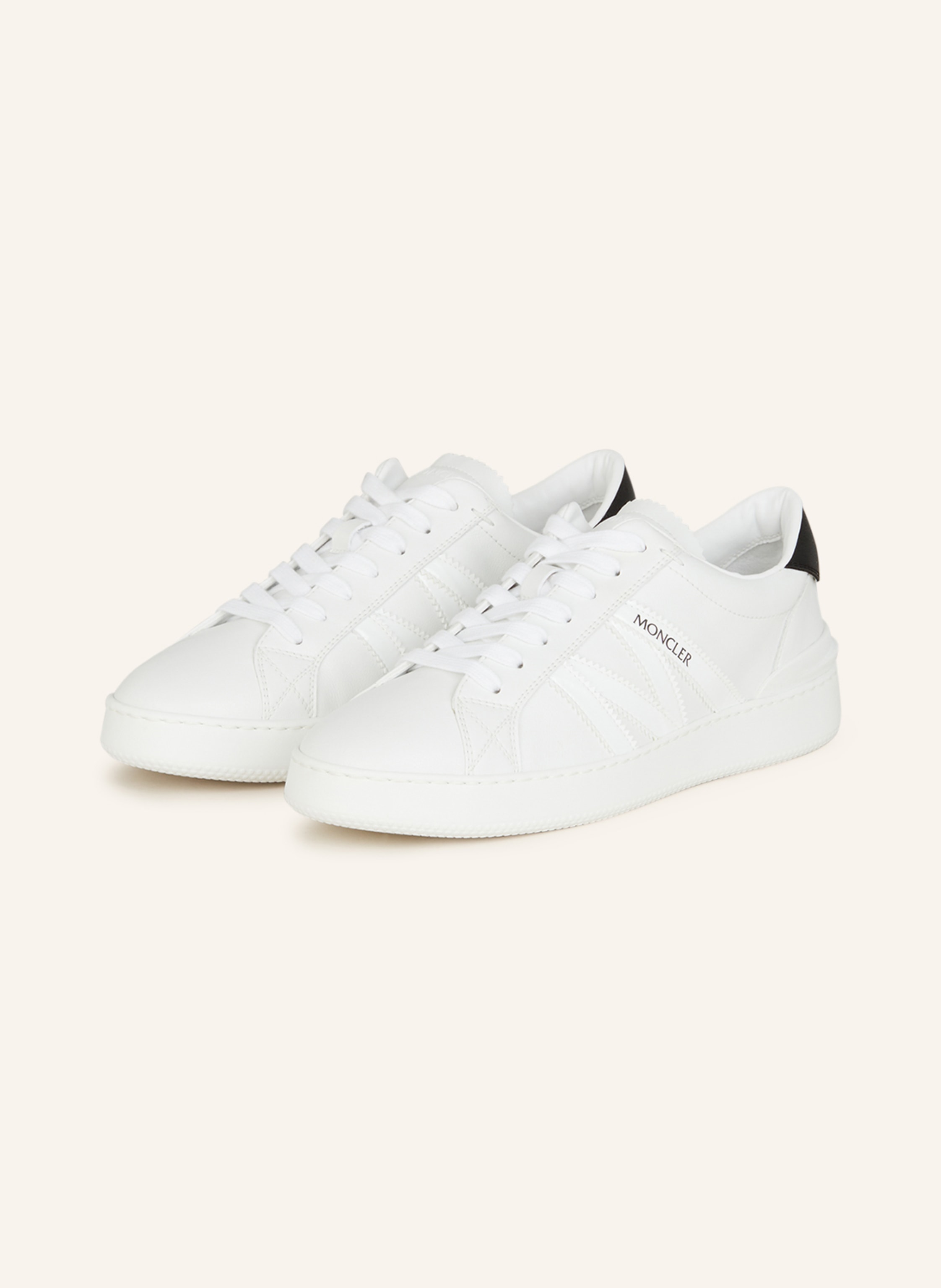 Moncler sneakers white outlet