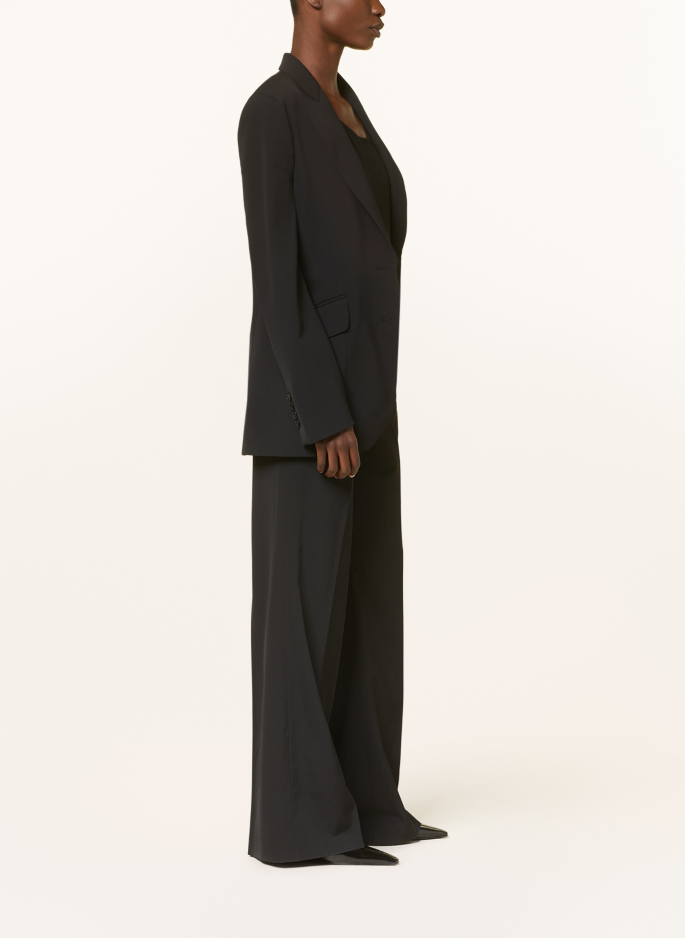 Thumbnail - Stella Mccartney Bootcut-Hose schwarz