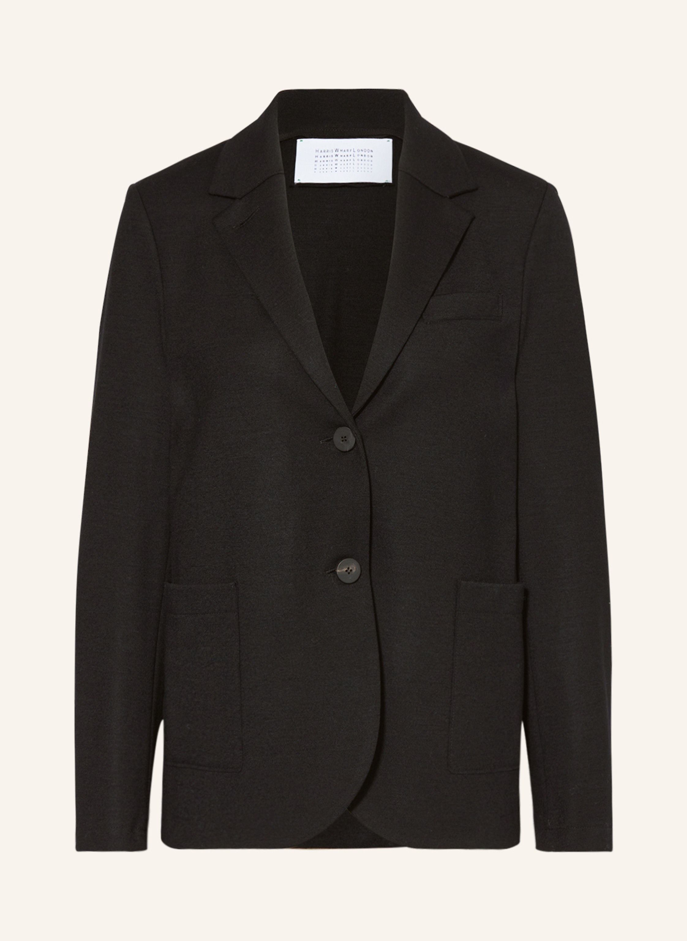 HARRIS WHARF LONDON Blazer In Schwarz harris-wharf-london-blazer-in-schwarz