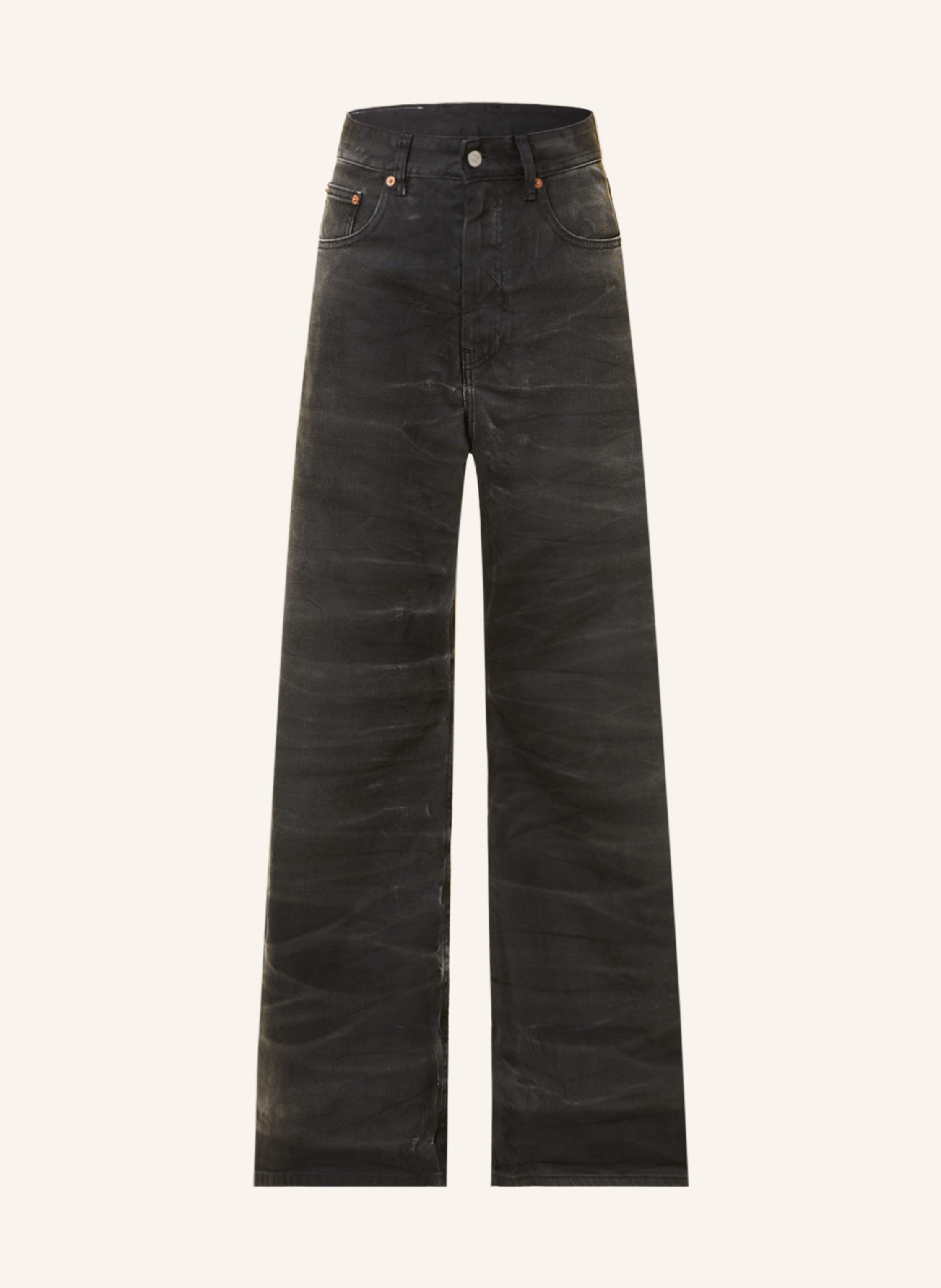 MM6 Maison Margiela Flared Jeans in 961 black