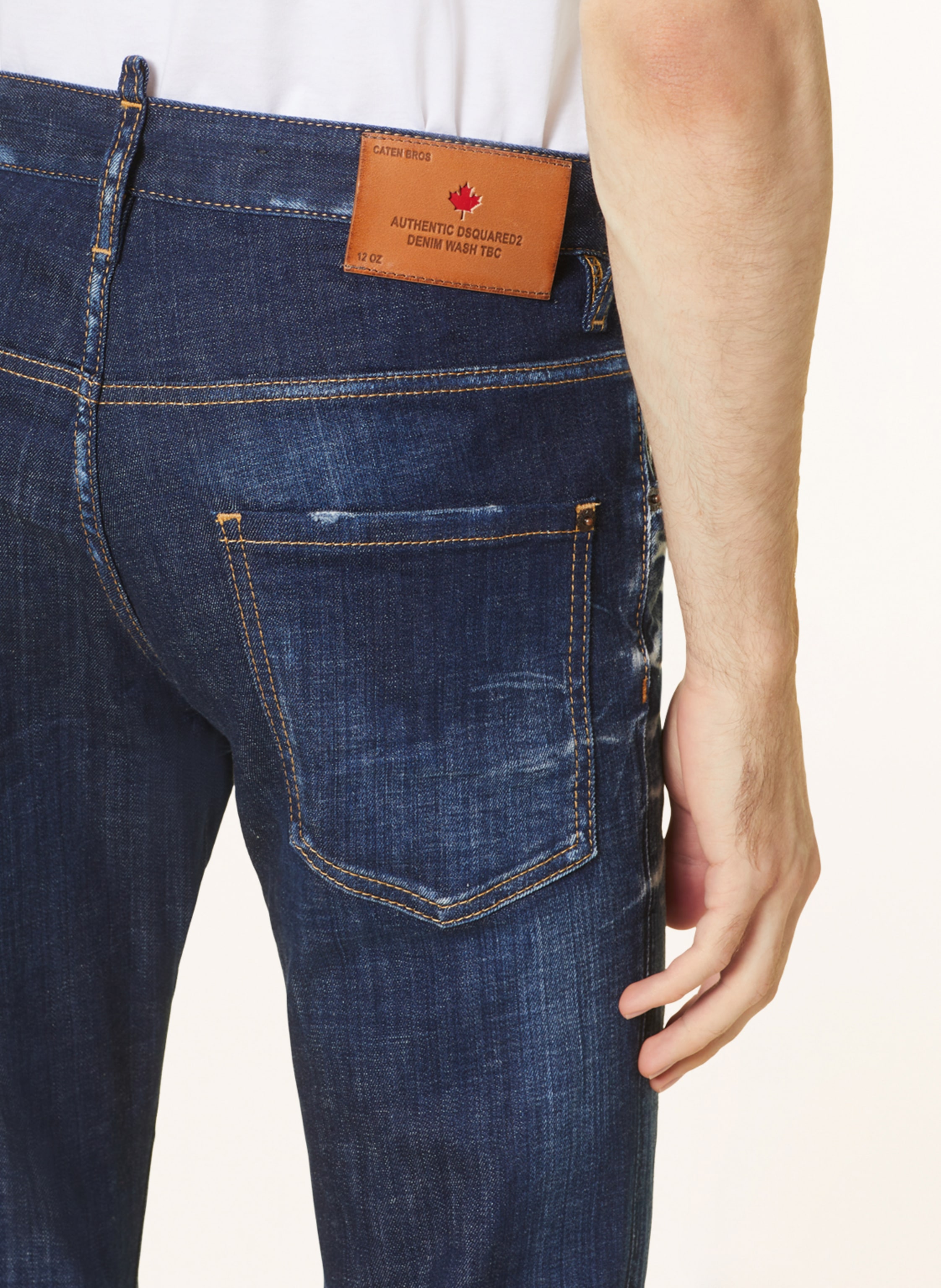 Thumbnail - dsquared2 Jeans Skater Extra Slim Fit blau