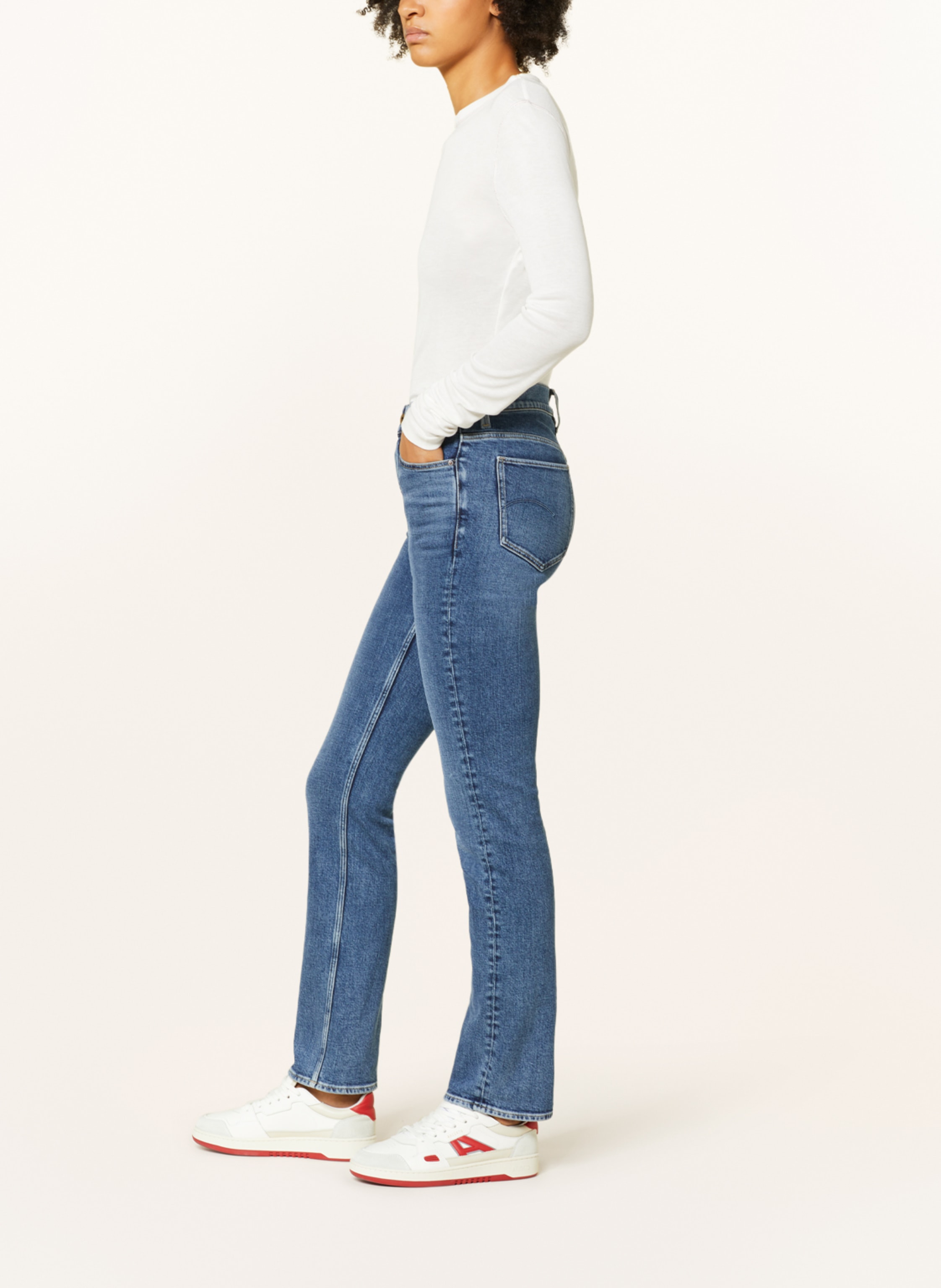 Thumbnail - G-Star Straight Jeans Strace blau