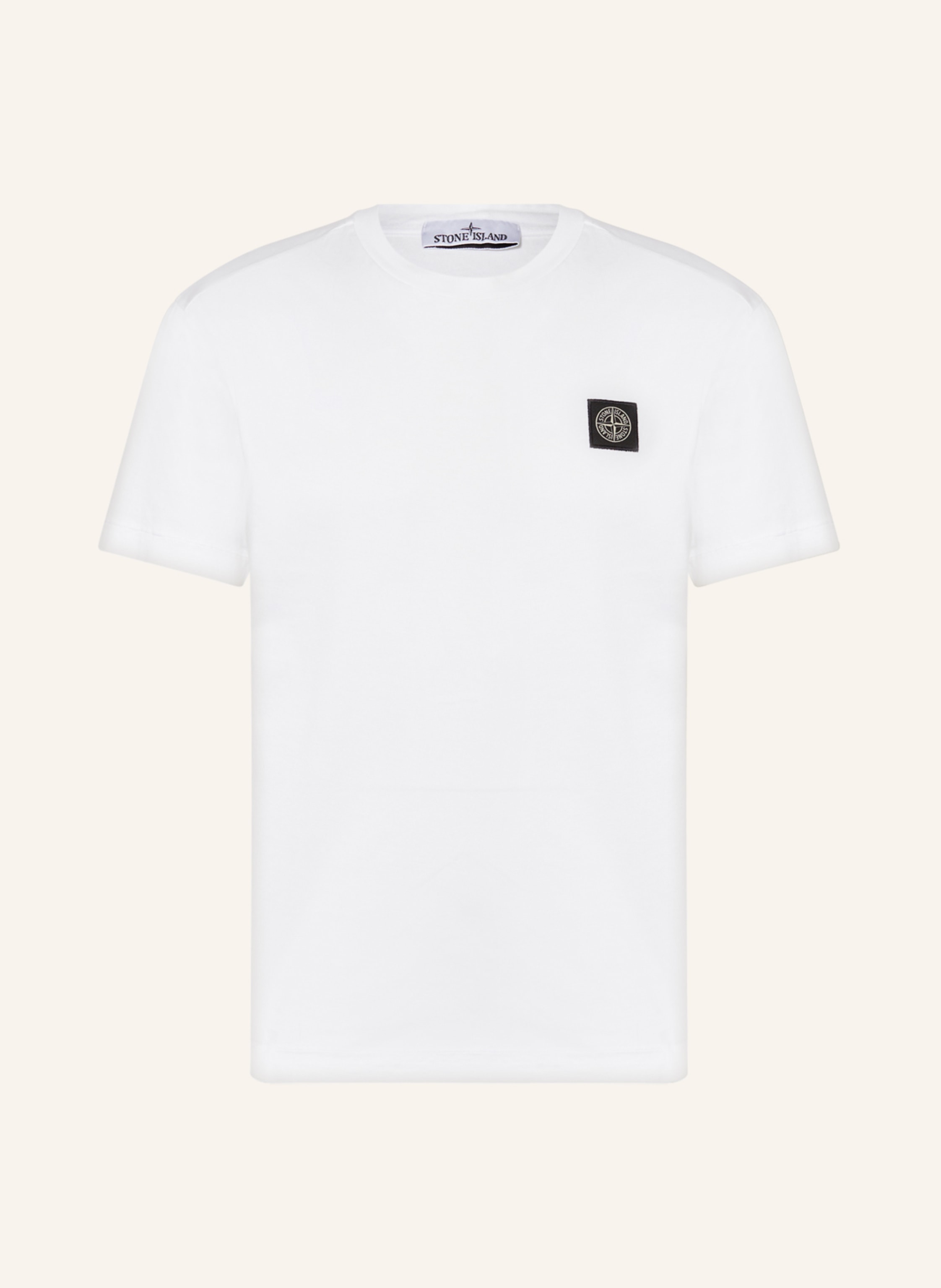 STONE ISLAND T shirt in white