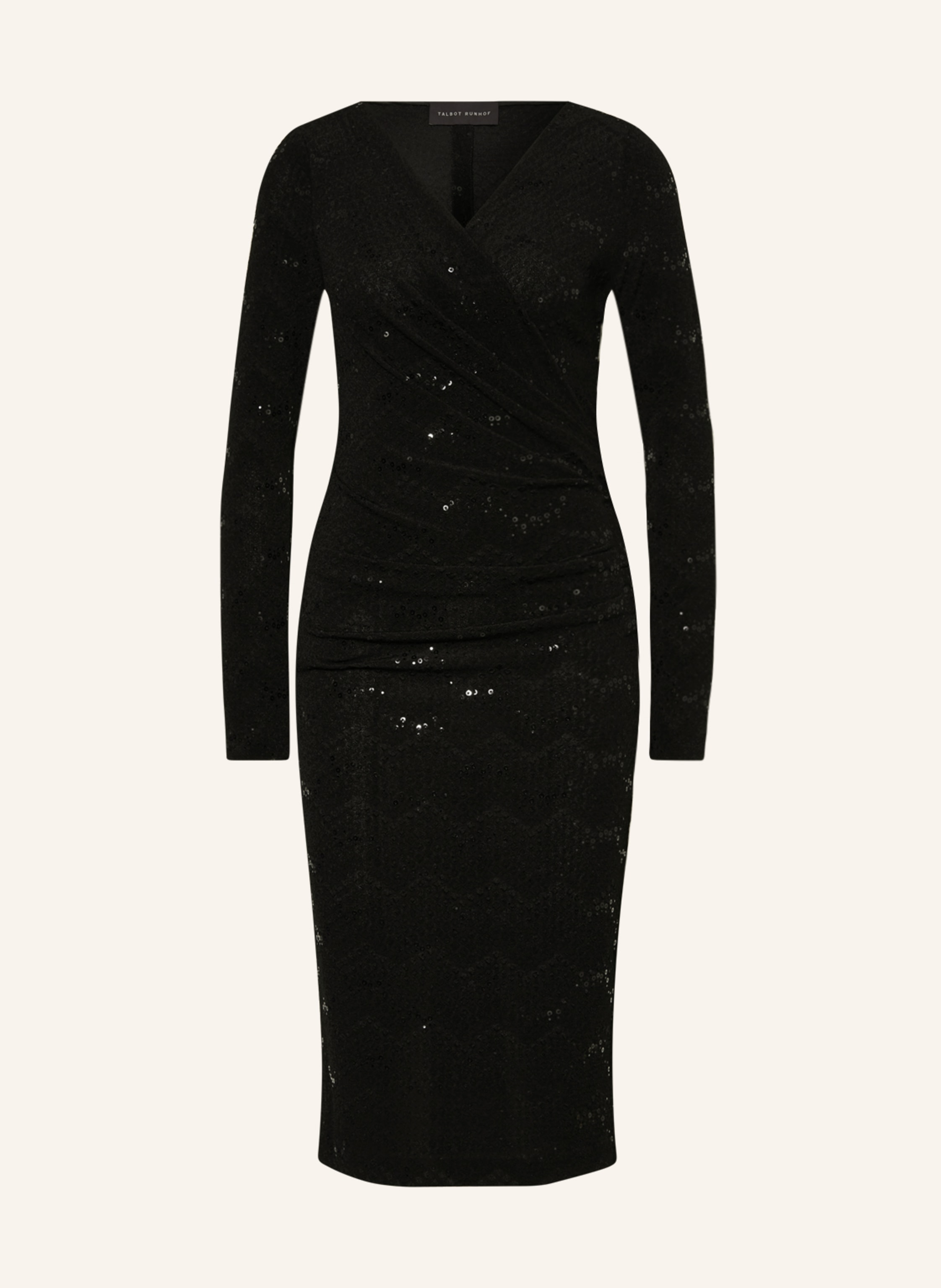 TALBOT RUNHOF Kleid mit Pailletten in schwarz | Breuninger