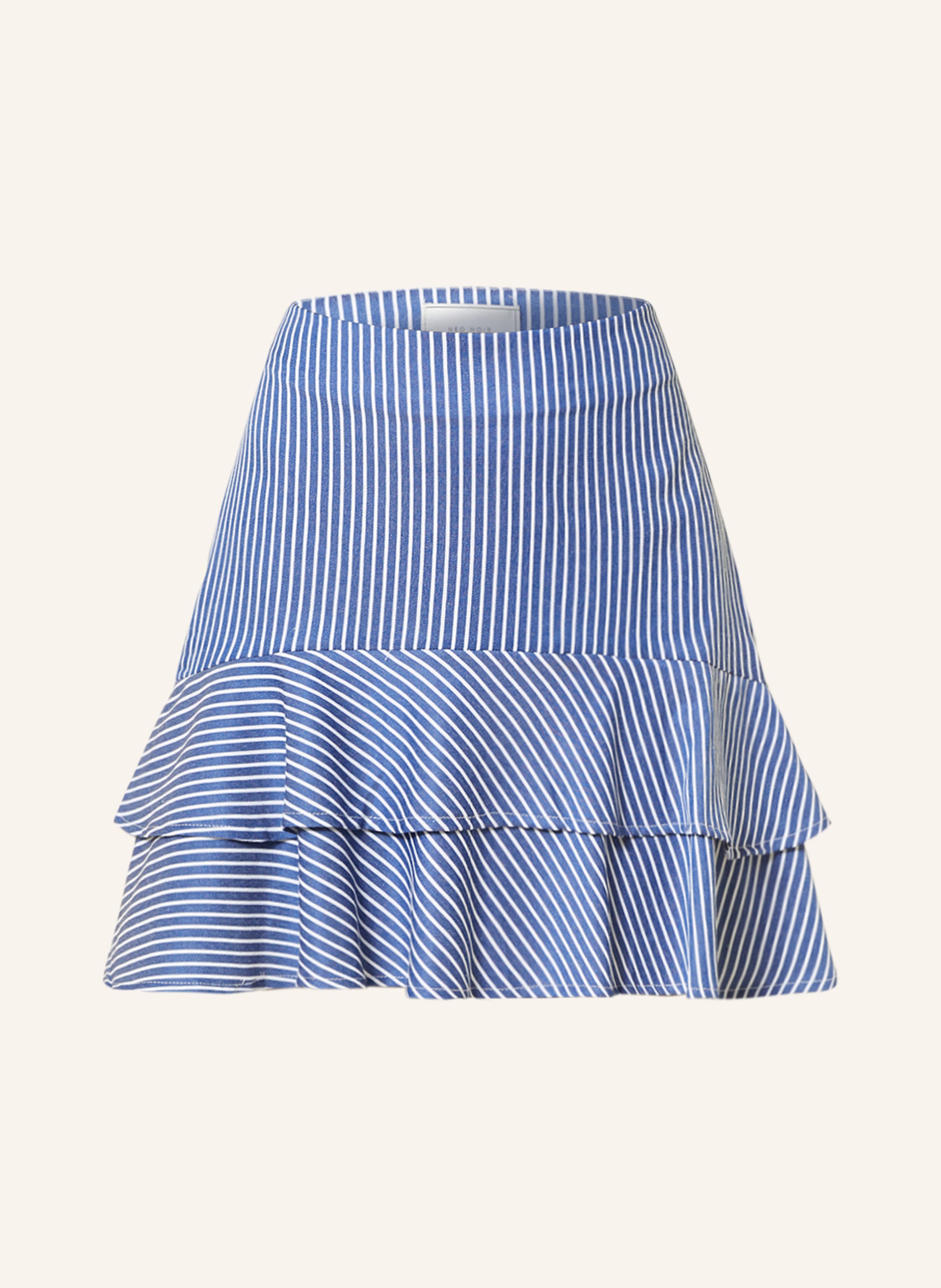 NEO NOIR Skirt in blue/ white