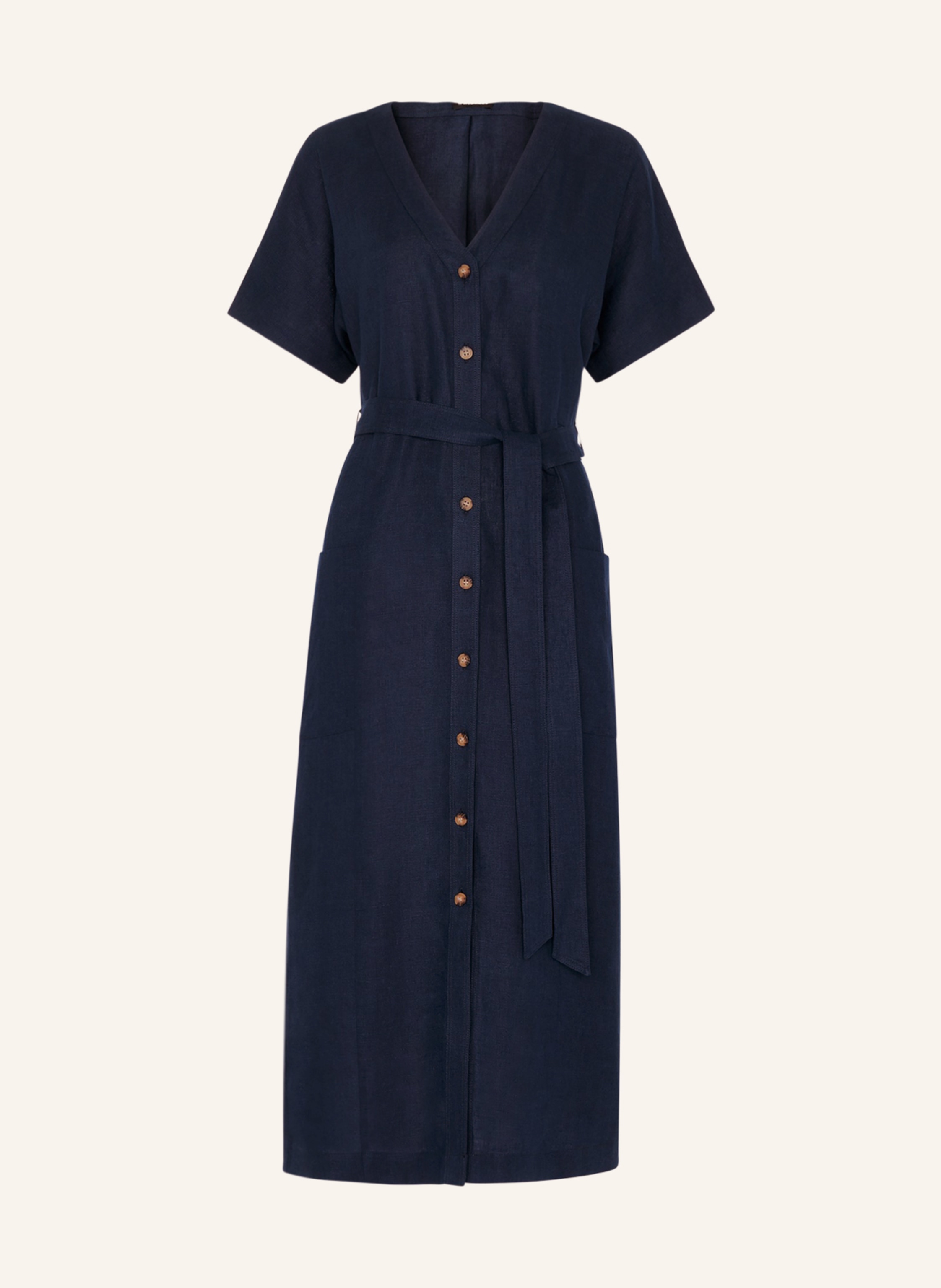 Whistles bella linen shirt sales dress