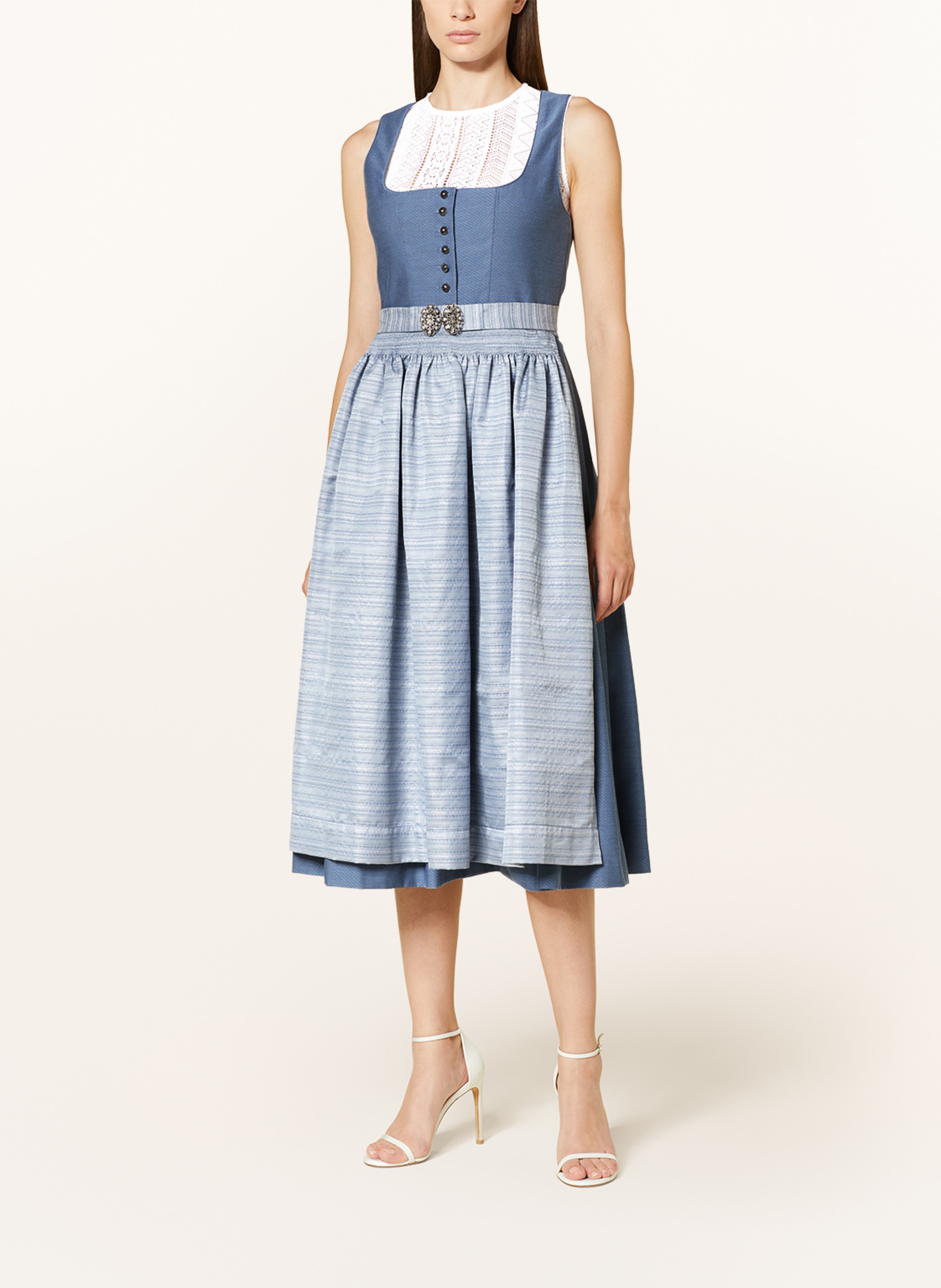 Thumbnail - Berwin & Wolff Dirndlbluse Aus Spitze weiss