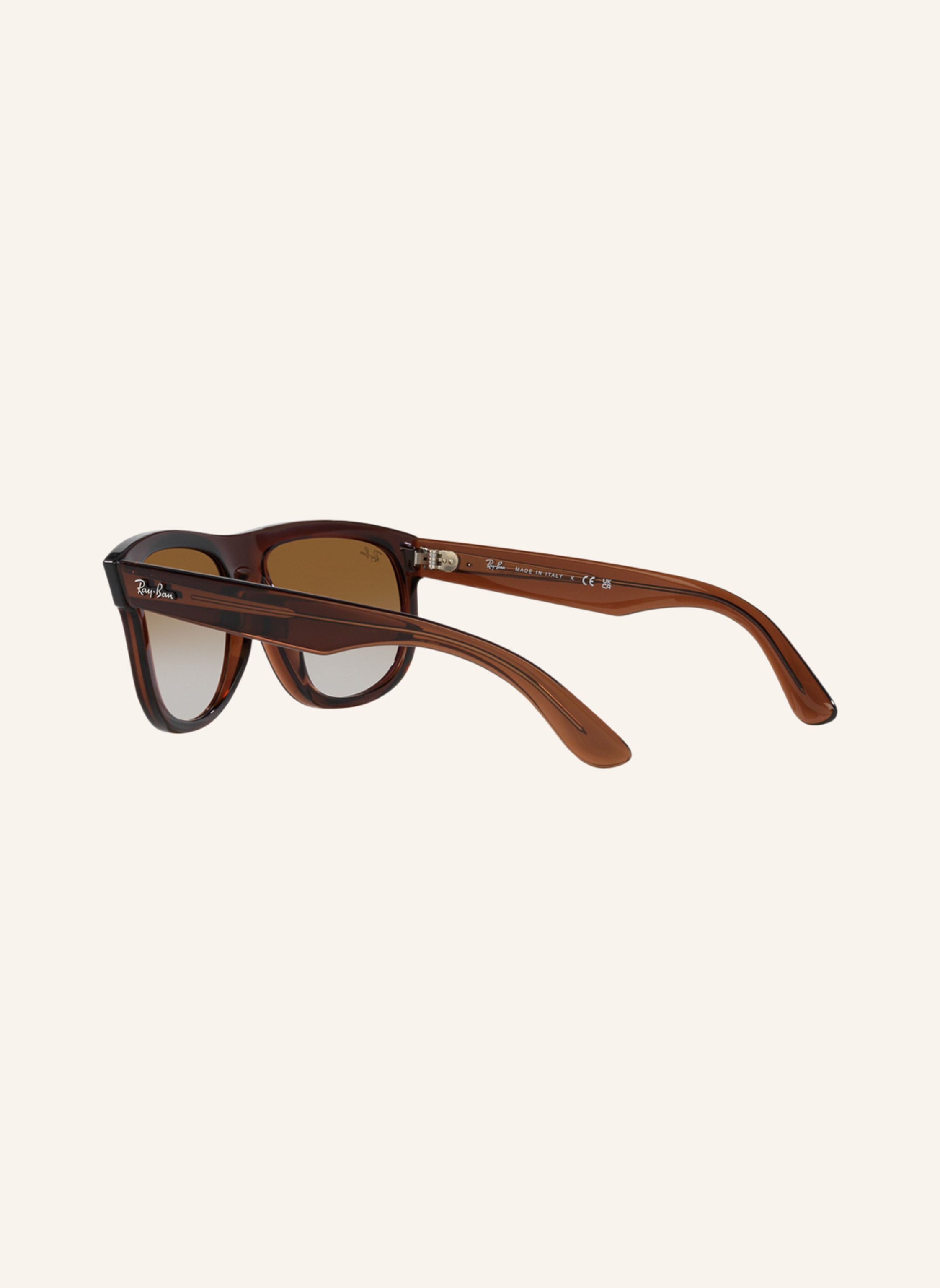 Thumbnail - Ray-Ban Sonnenbrille Boyfriend Reverse braun