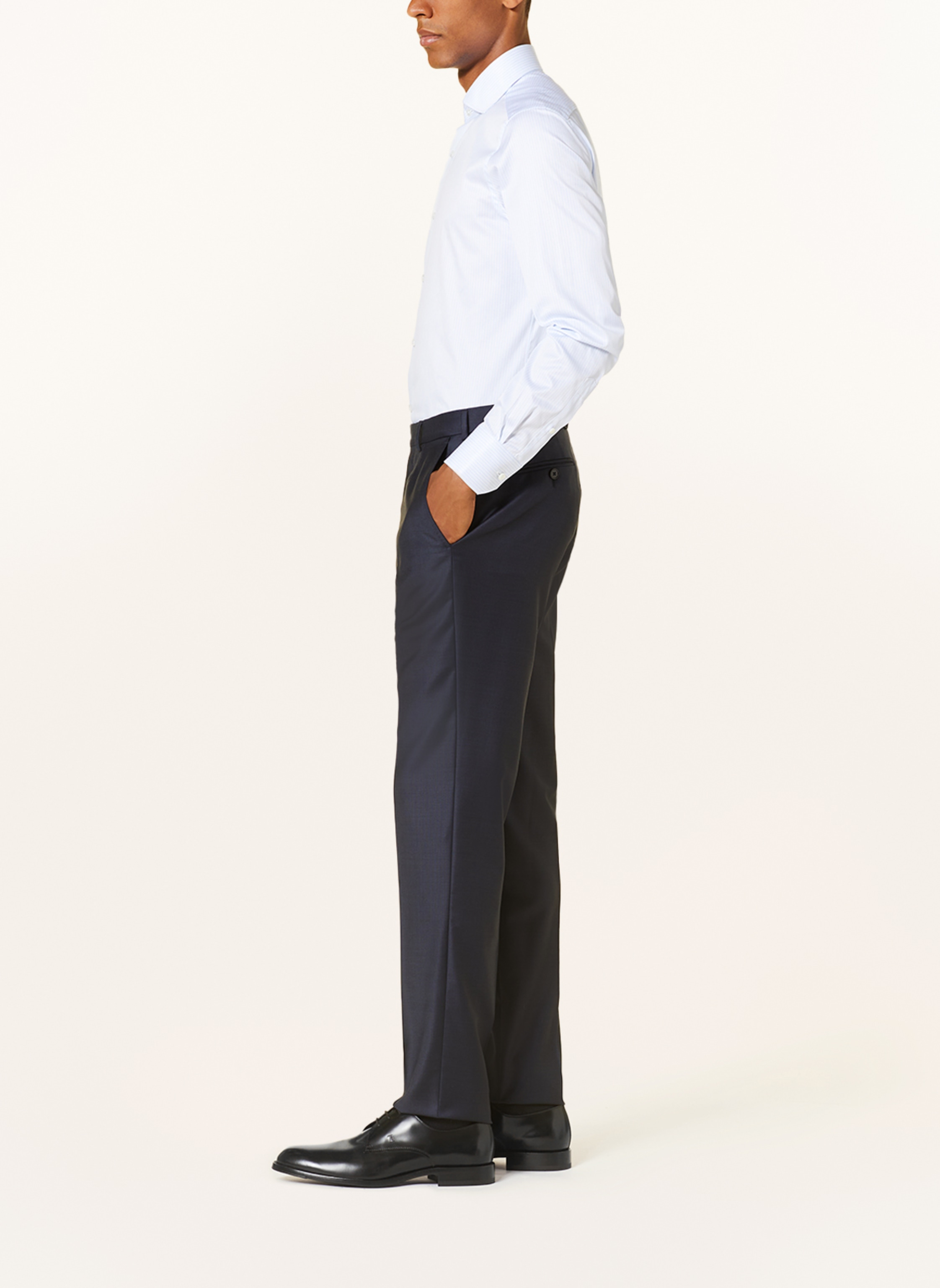 Thumbnail - Zegna Anzughose Regular Fit blau