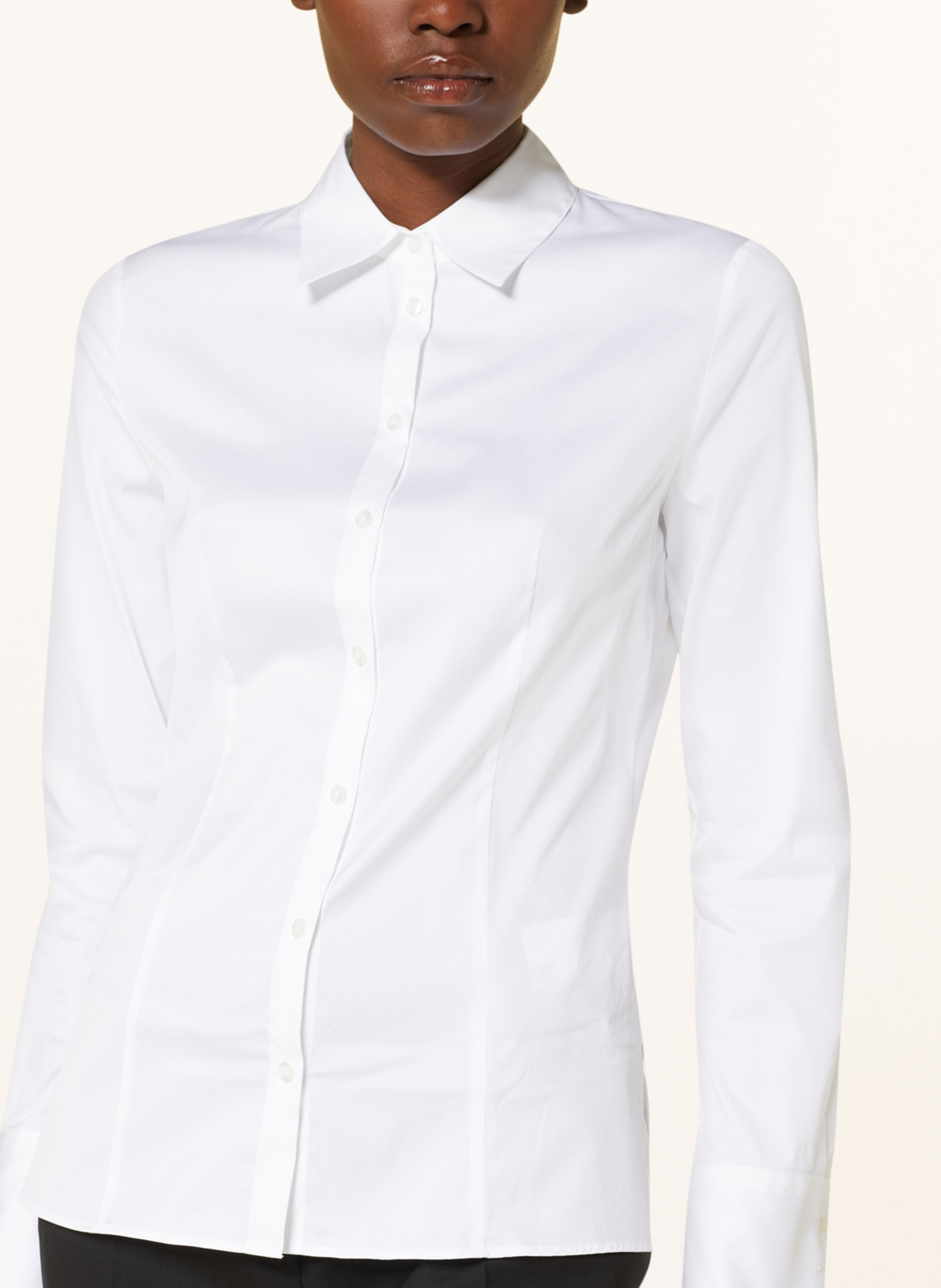 Thumbnail - Hugo Hemdbluse The Fitted Shirt weiss