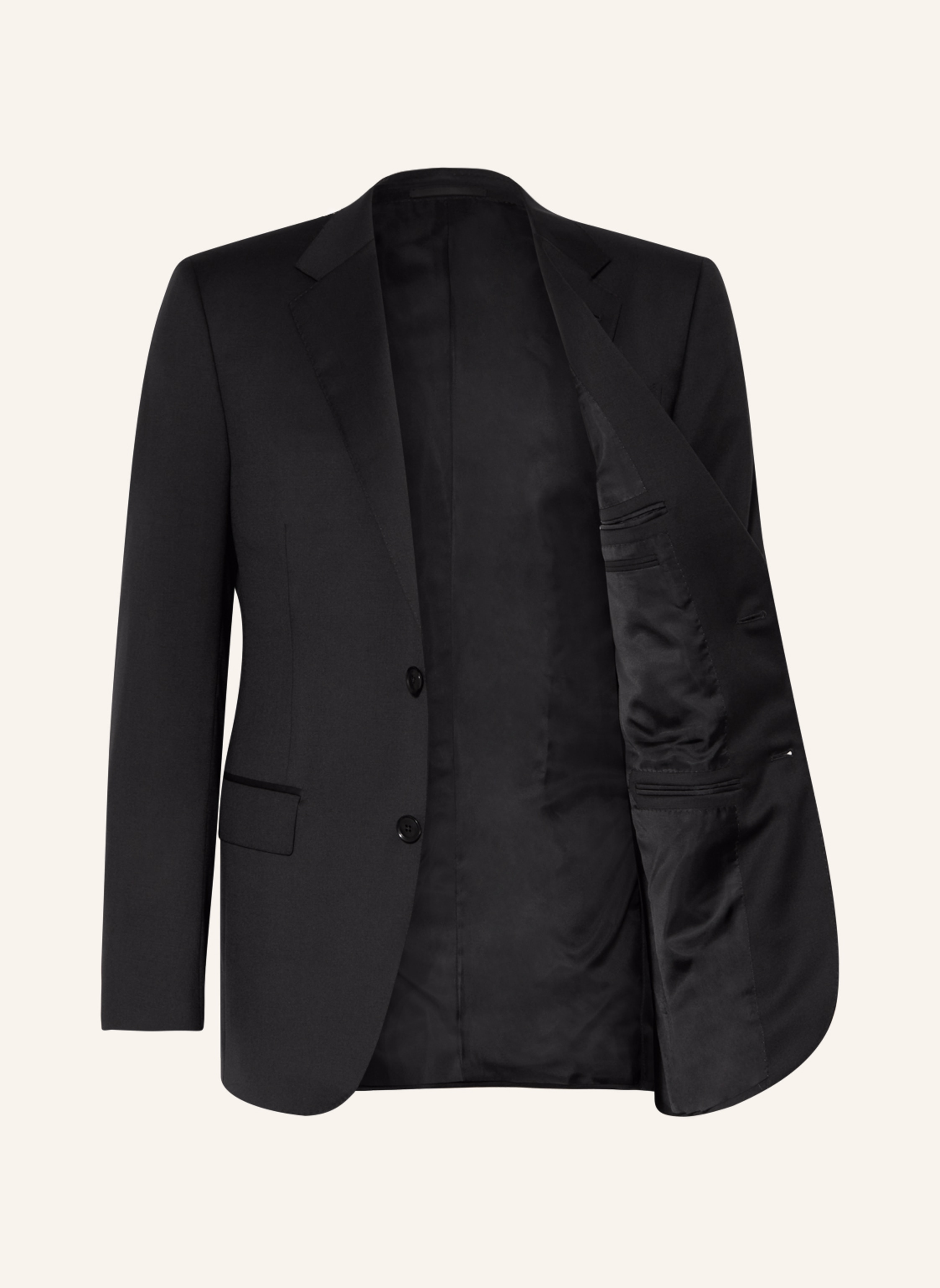Thumbnail - Zegna Anzugsakko Milano Slim Fit schwarz