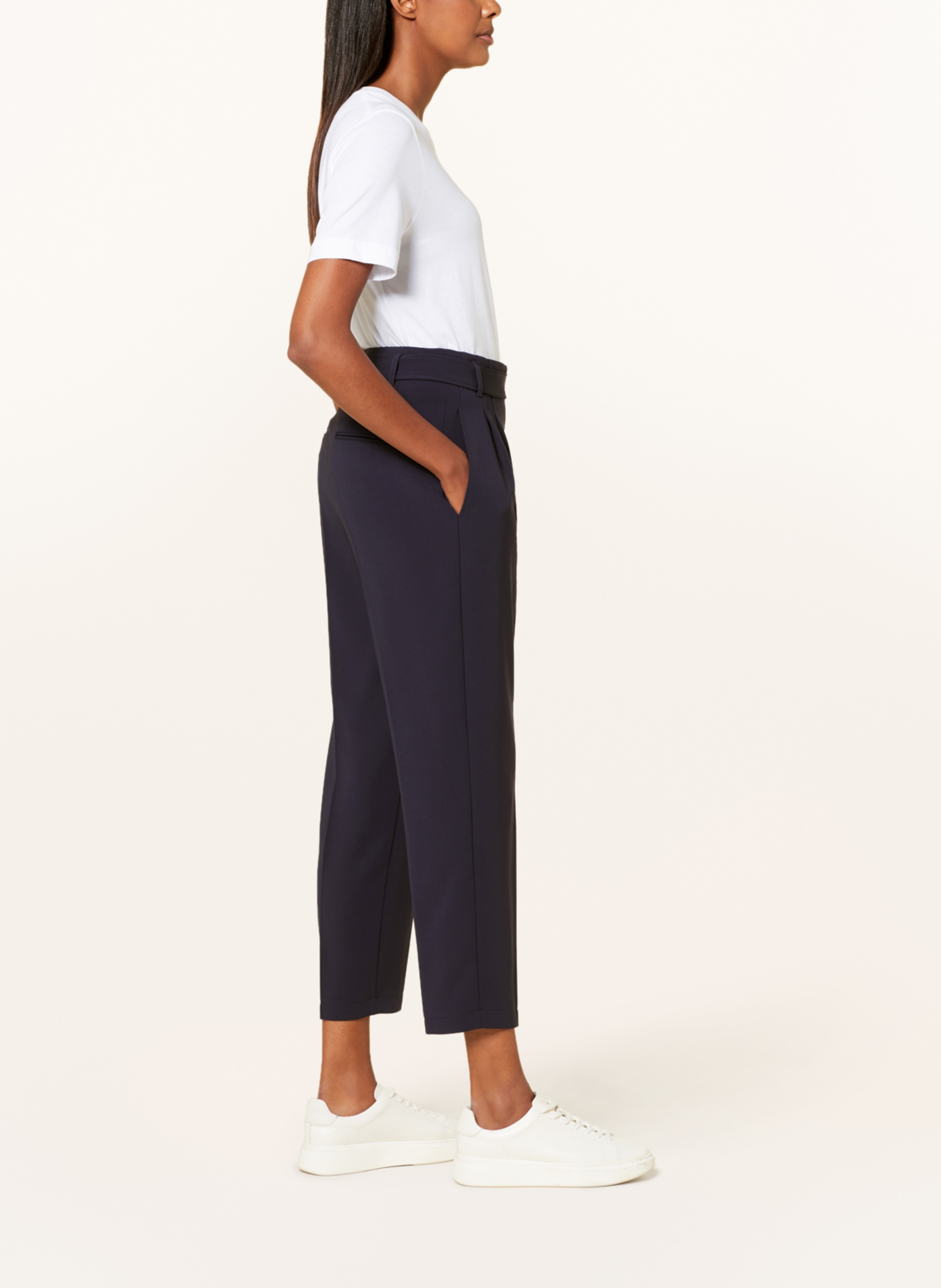 Thumbnail - Boss Paperbag-Hose Tapia blau