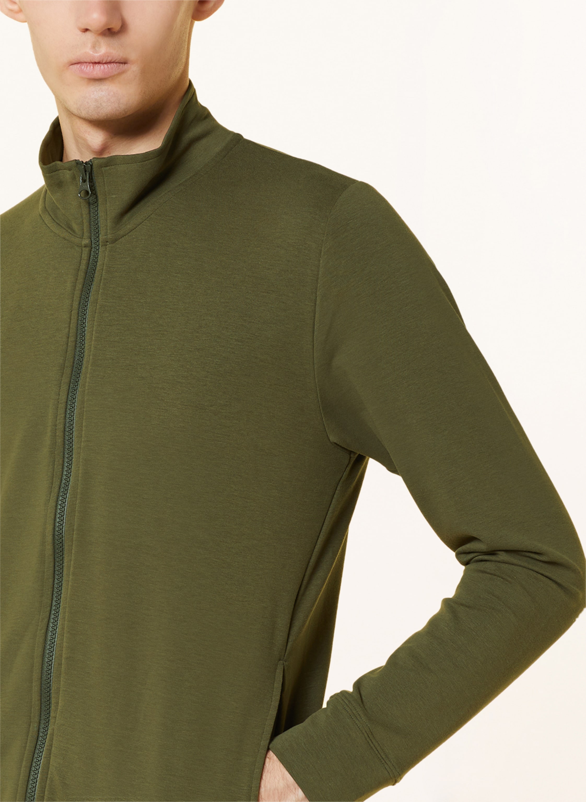 Thumbnail - Mey Lounge-Sweatjacke Serie Enjoy Colour gruen