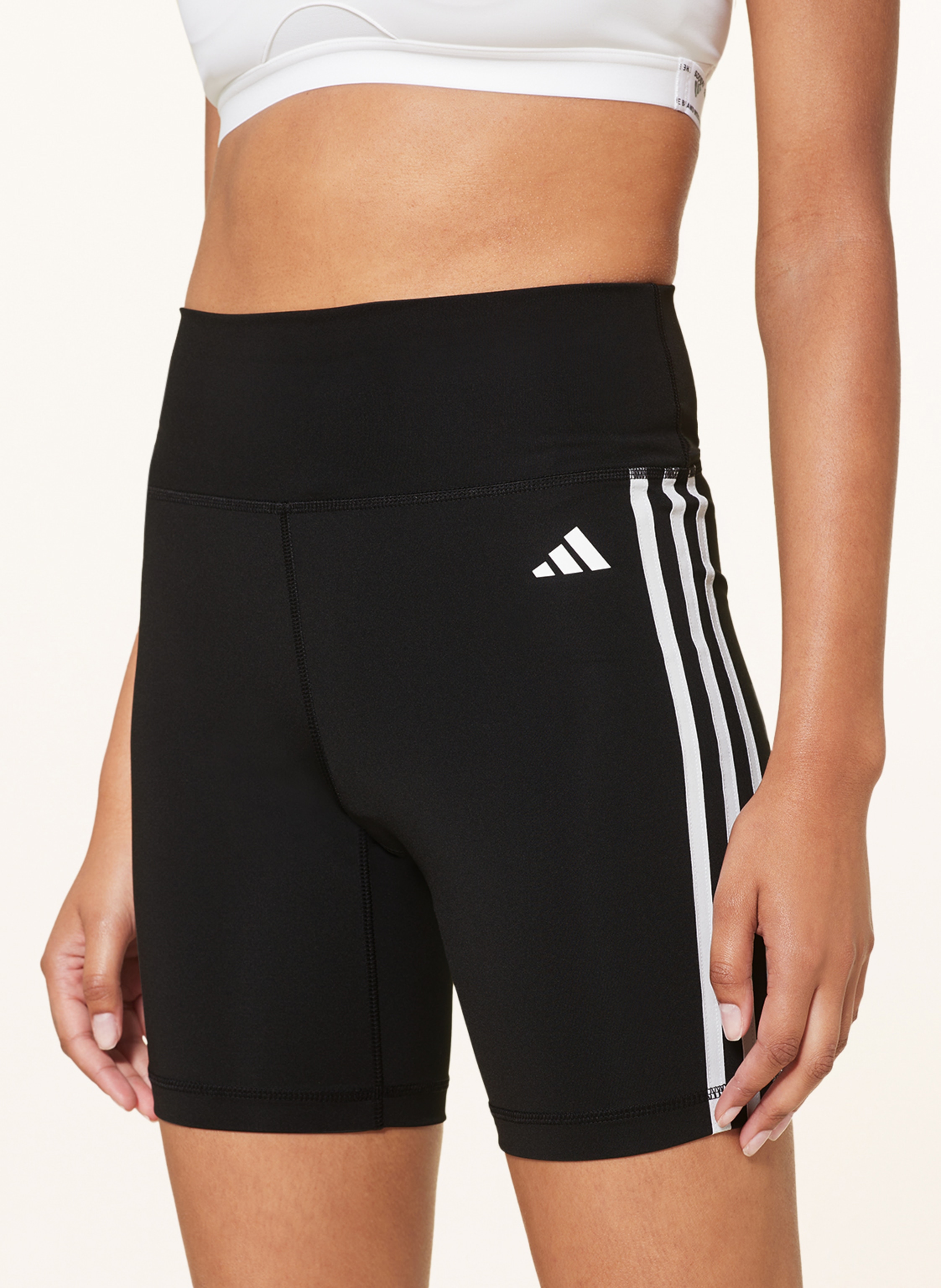 Adidas Trainingsshorts schwarz – Bild 2