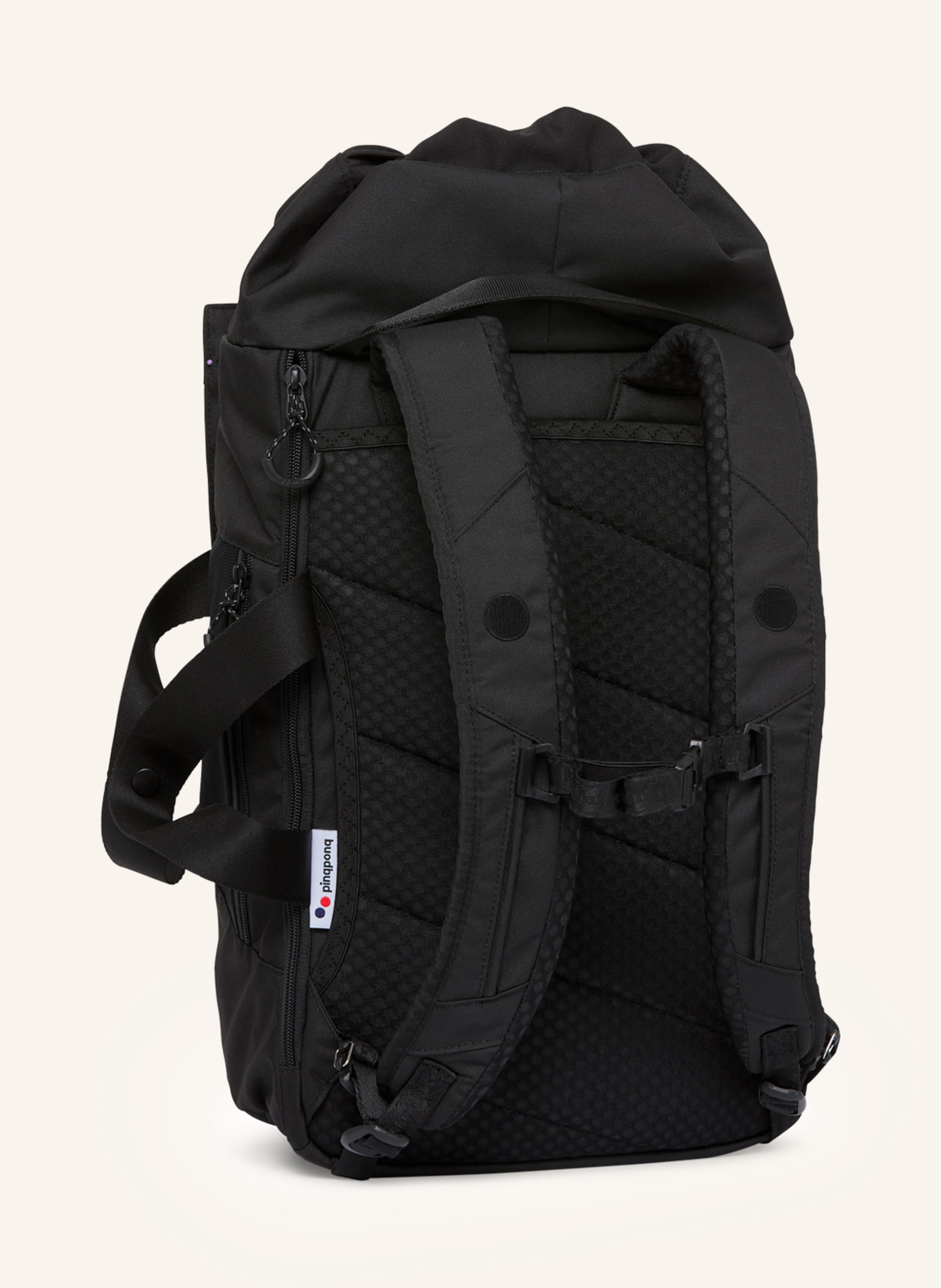 Thumbnail - Pinqponq Rucksack Blok Medium Mit Laptop-Fach schwarz