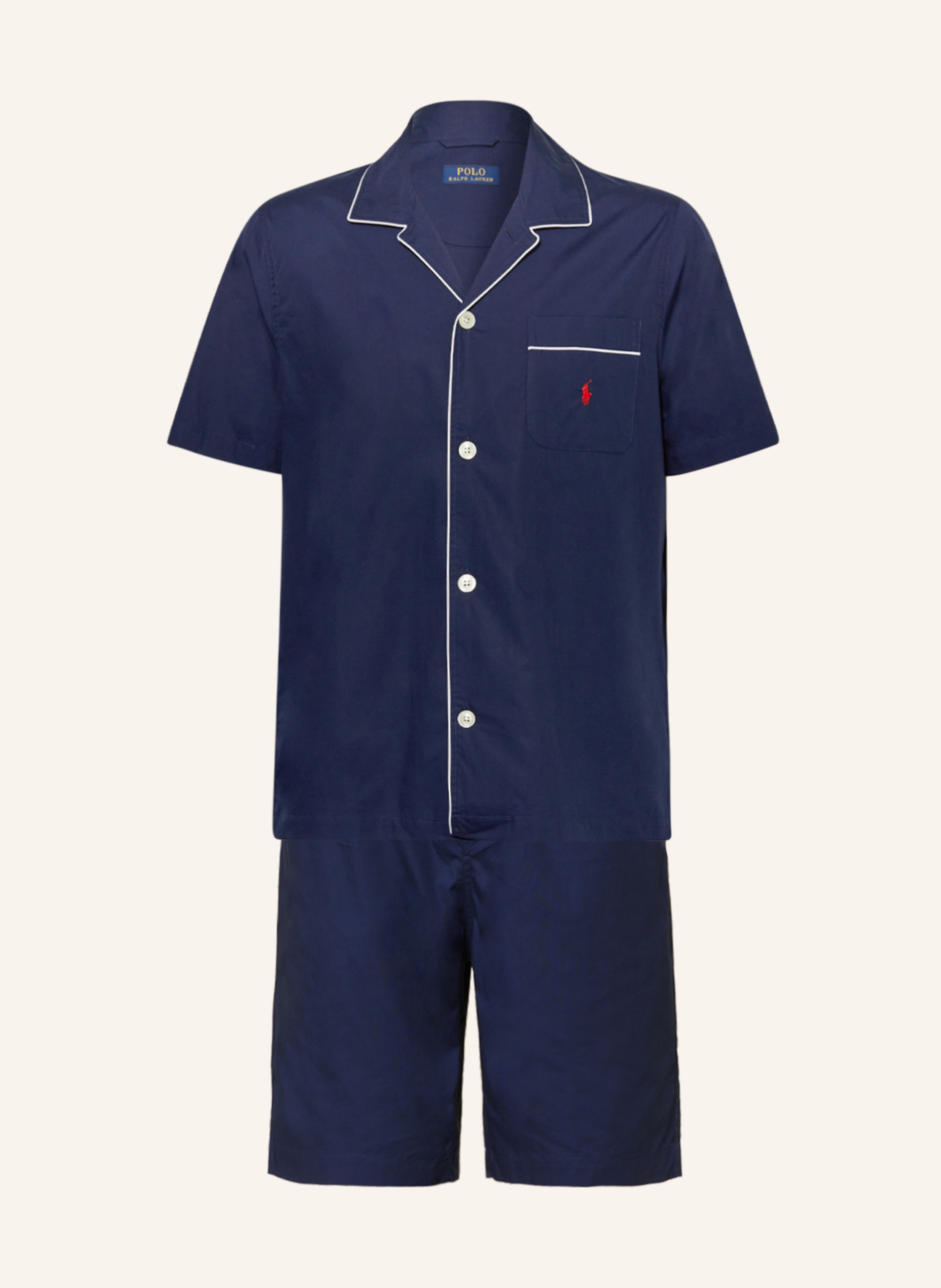 POLO RALPH LAUREN Shorty pajamas in dark blue