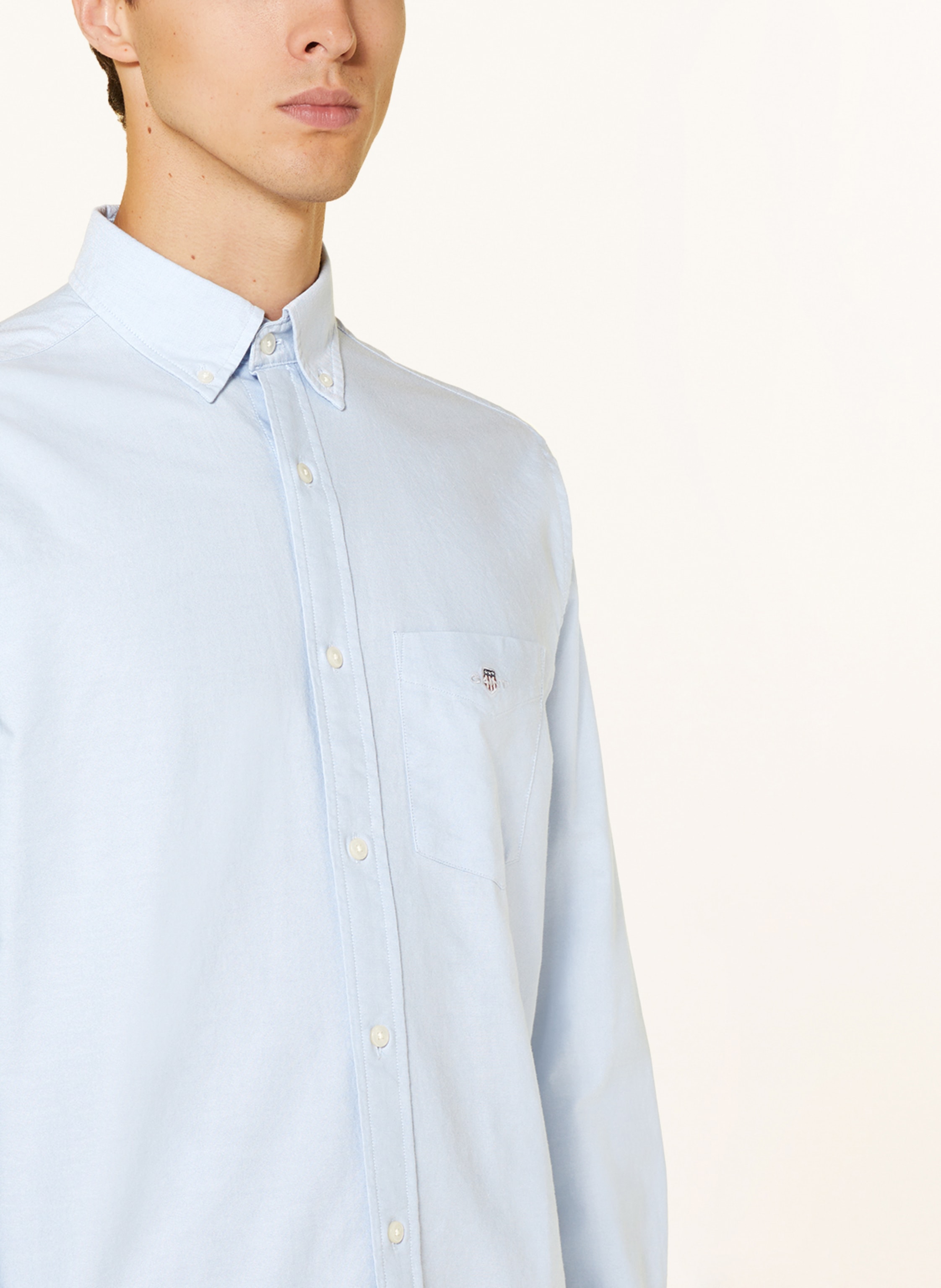 Thumbnail - Gant Oxfordhemd Regular Fit blau