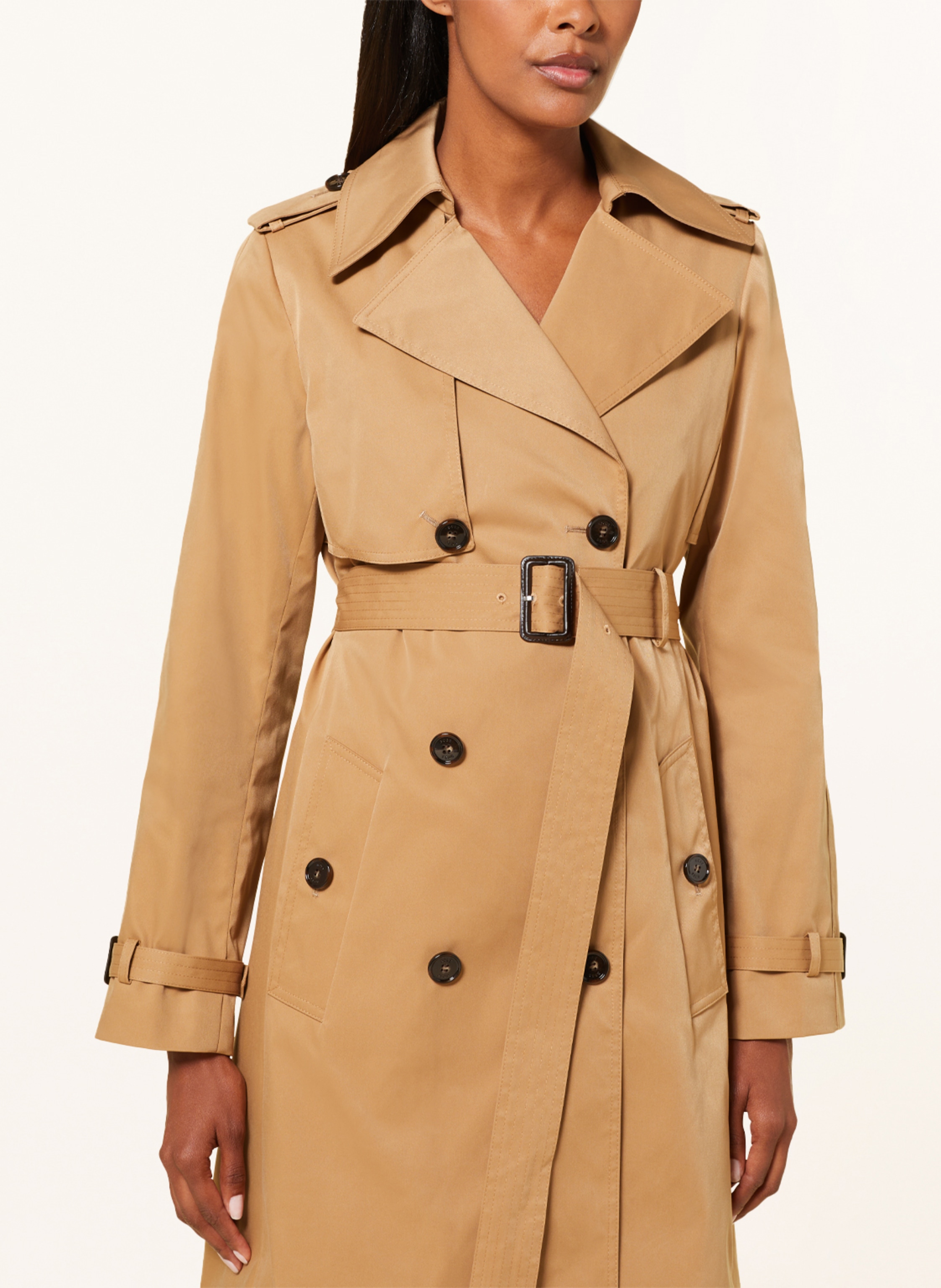 Thumbnail - Boss Trenchcoat Conry beige
