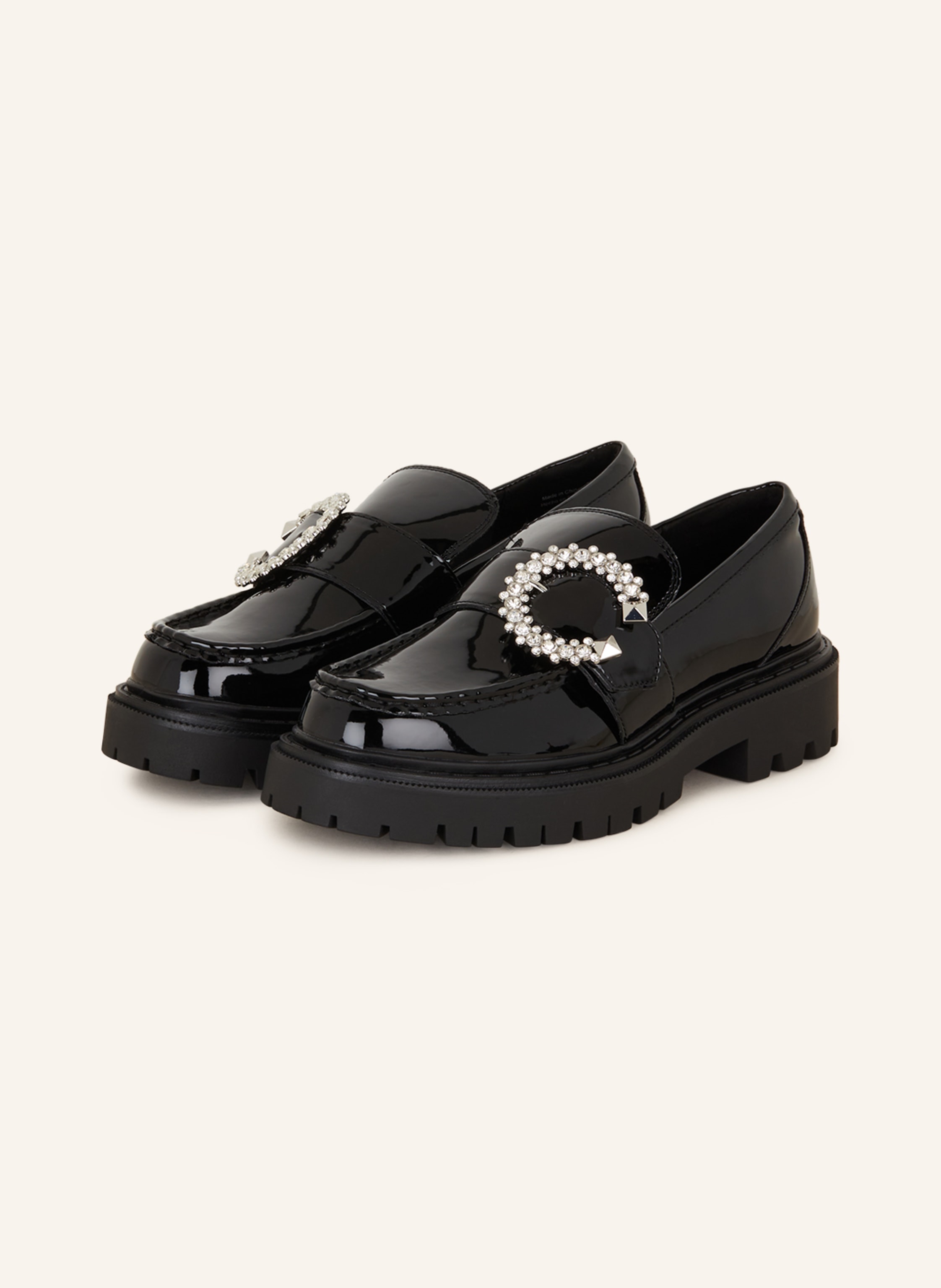 Aldo studded shop loafers
