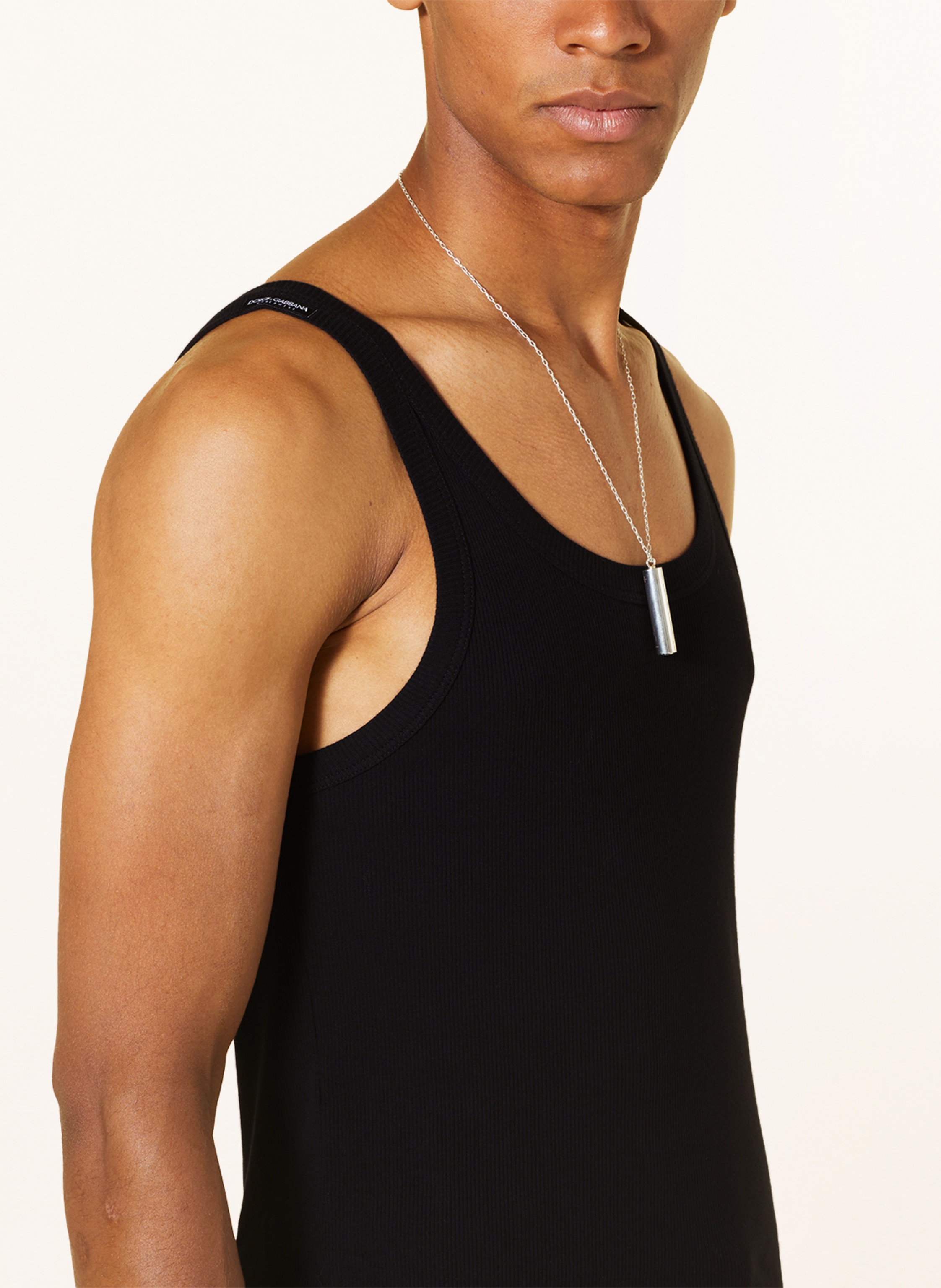 Thumbnail - Dolce & Gabbana Unterhemd schwarz