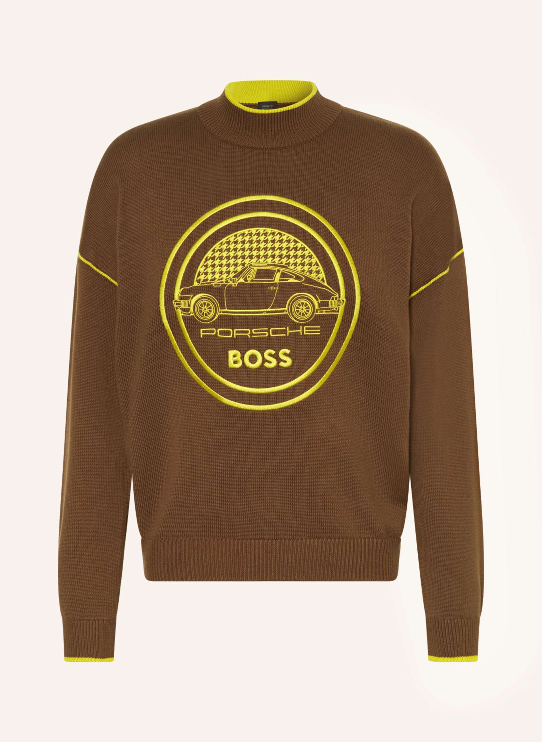 Hugo boss sweatshirt gold outlet