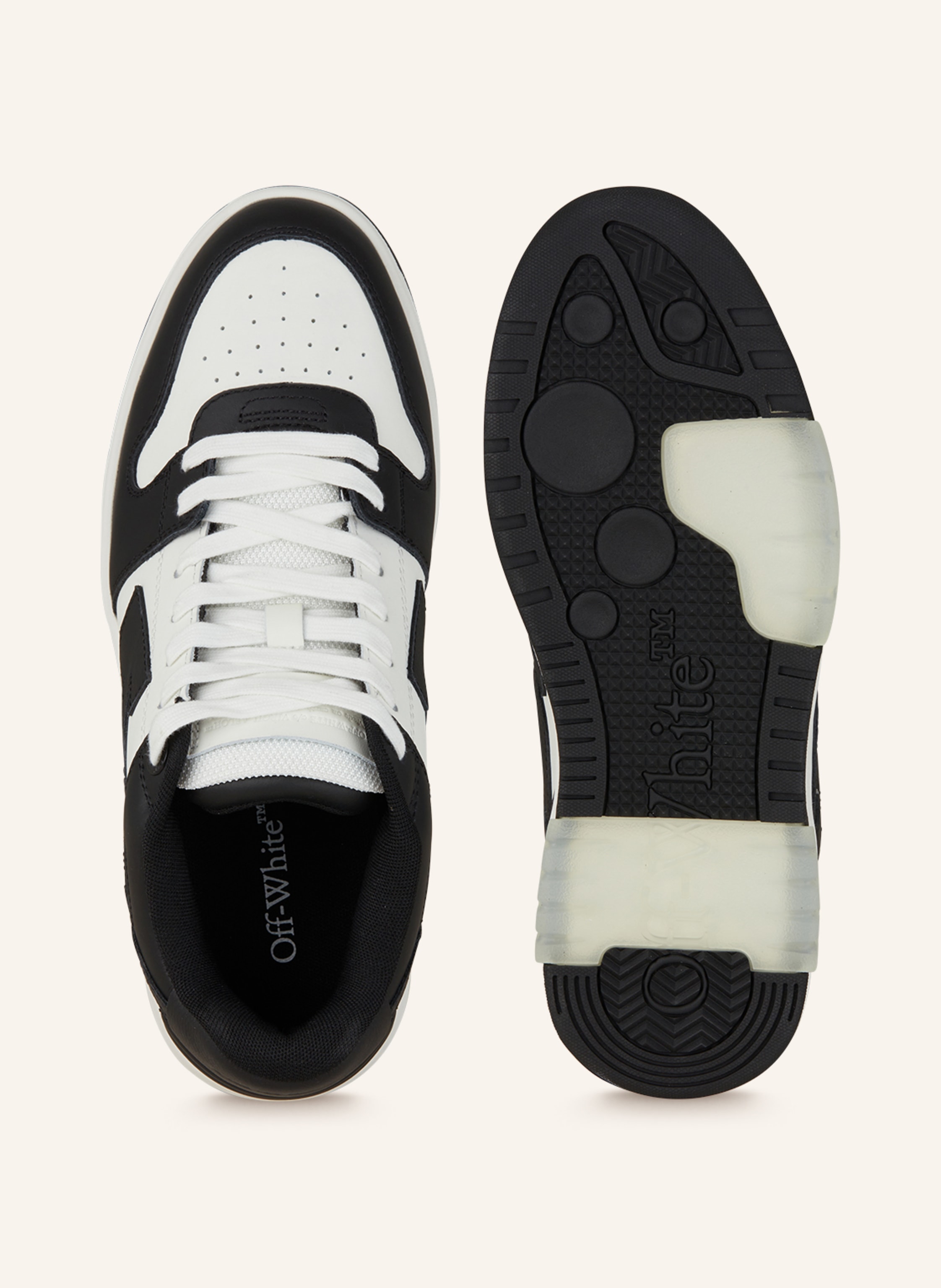 Off-White Sneaker Out Of Office schwarz – Bild 2