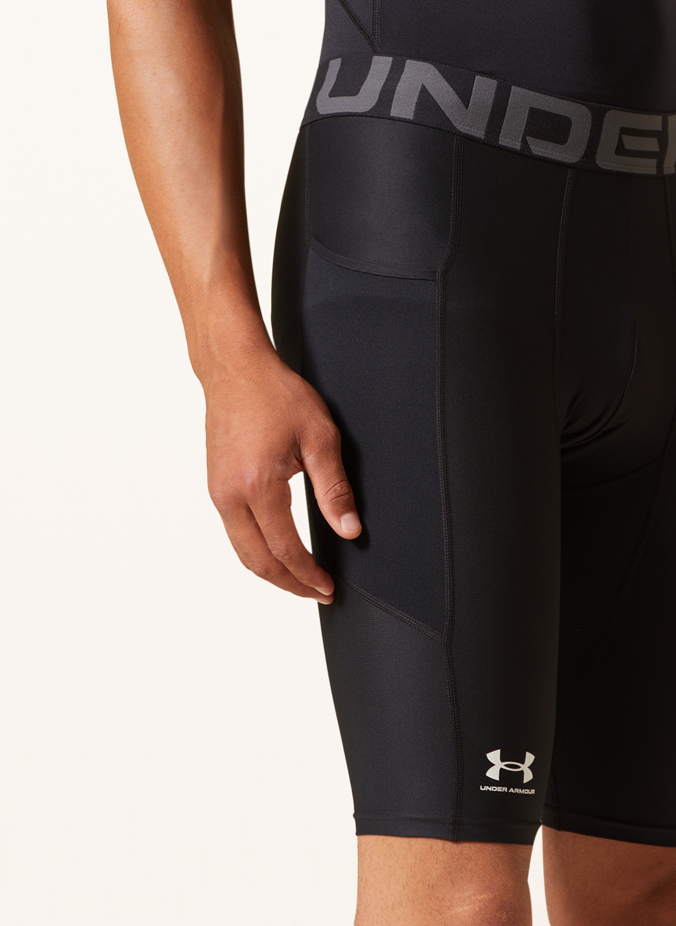 Thumbnail - Under Armour Tights Ua Heatgear® Mit Mesh schwarz