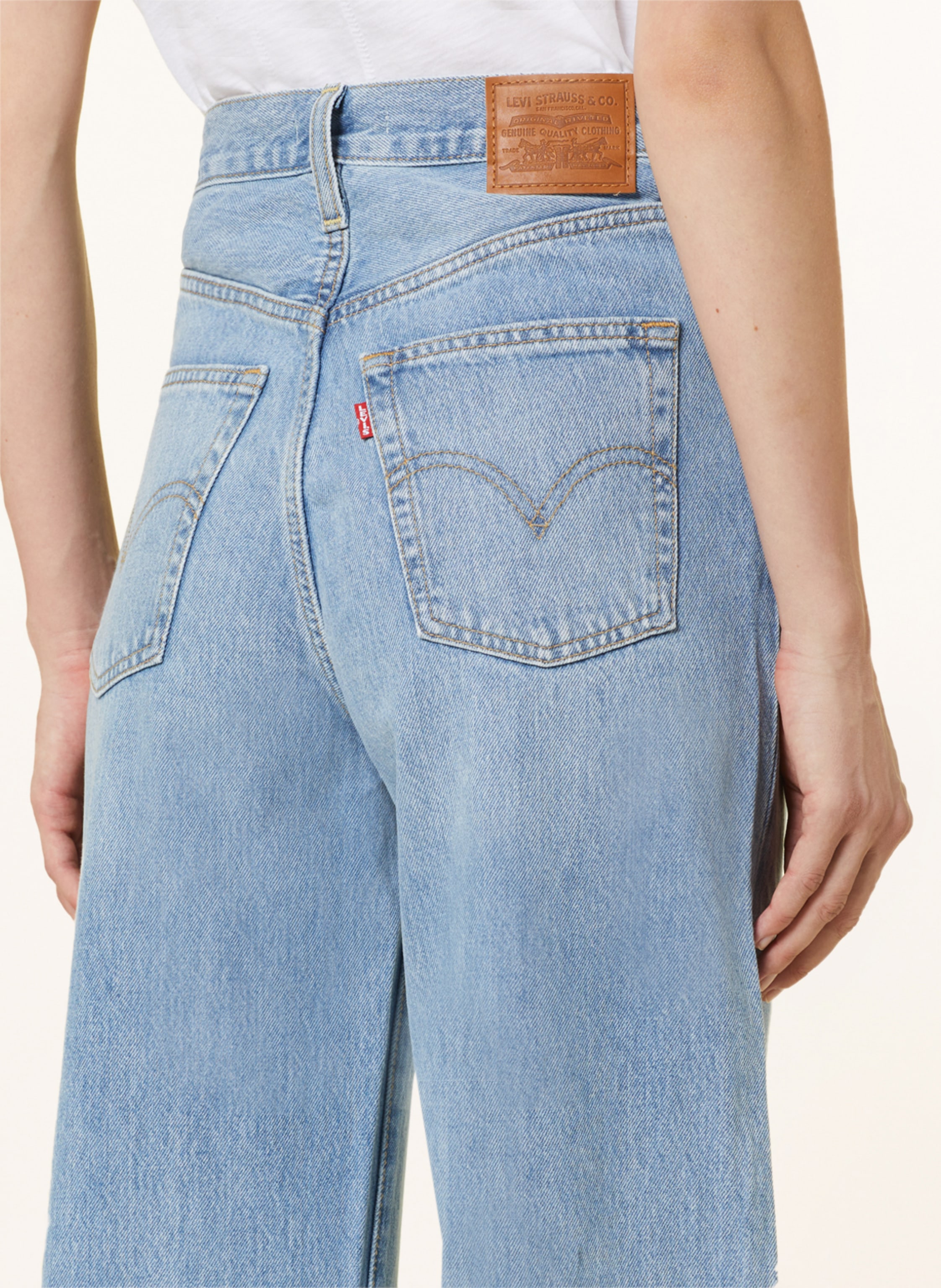 Thumbnail - Levi's® Straight Jeans Ribcage blau