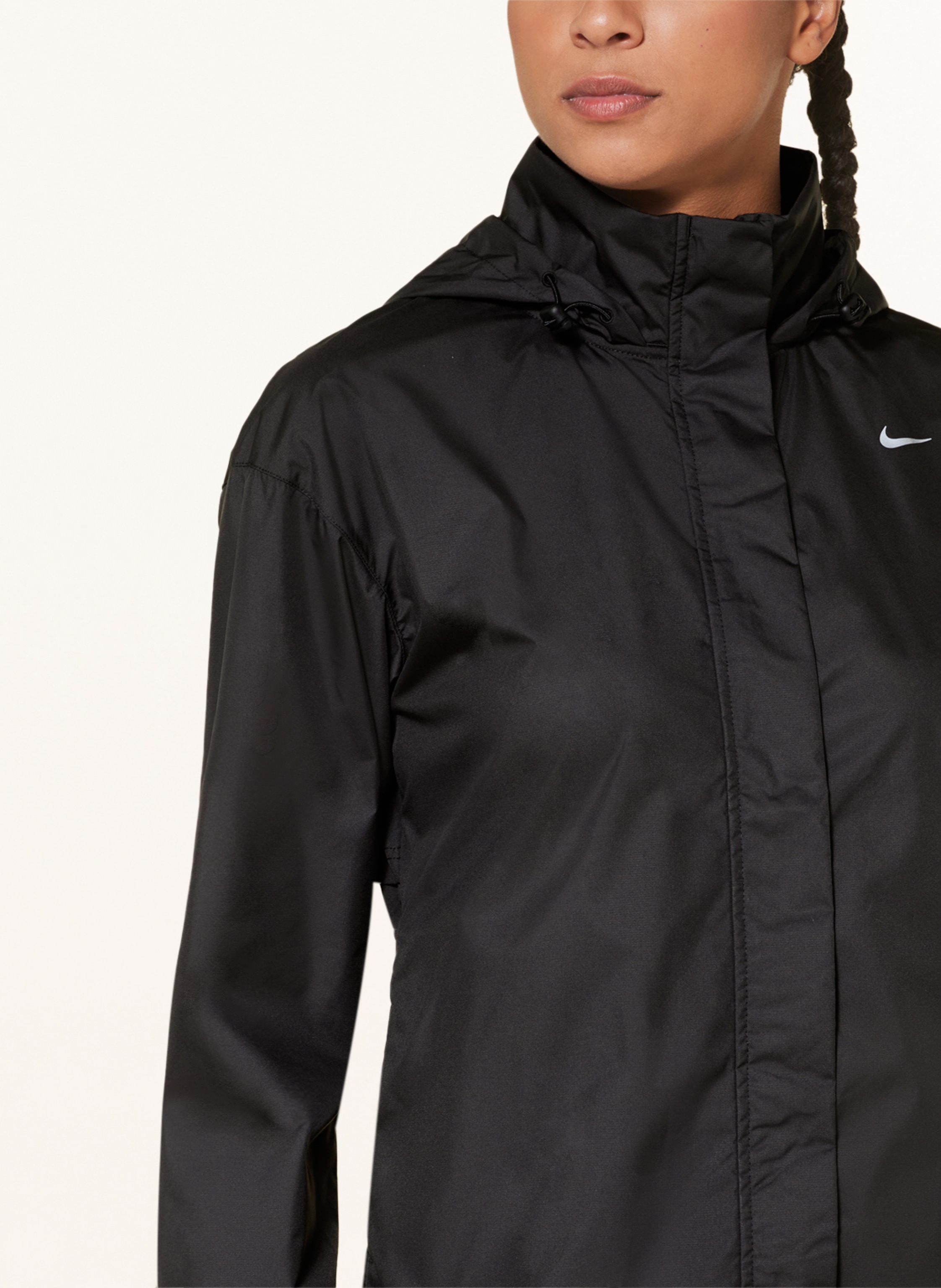 Nike Laufjacke Fast Repel schwarz – Bild 2