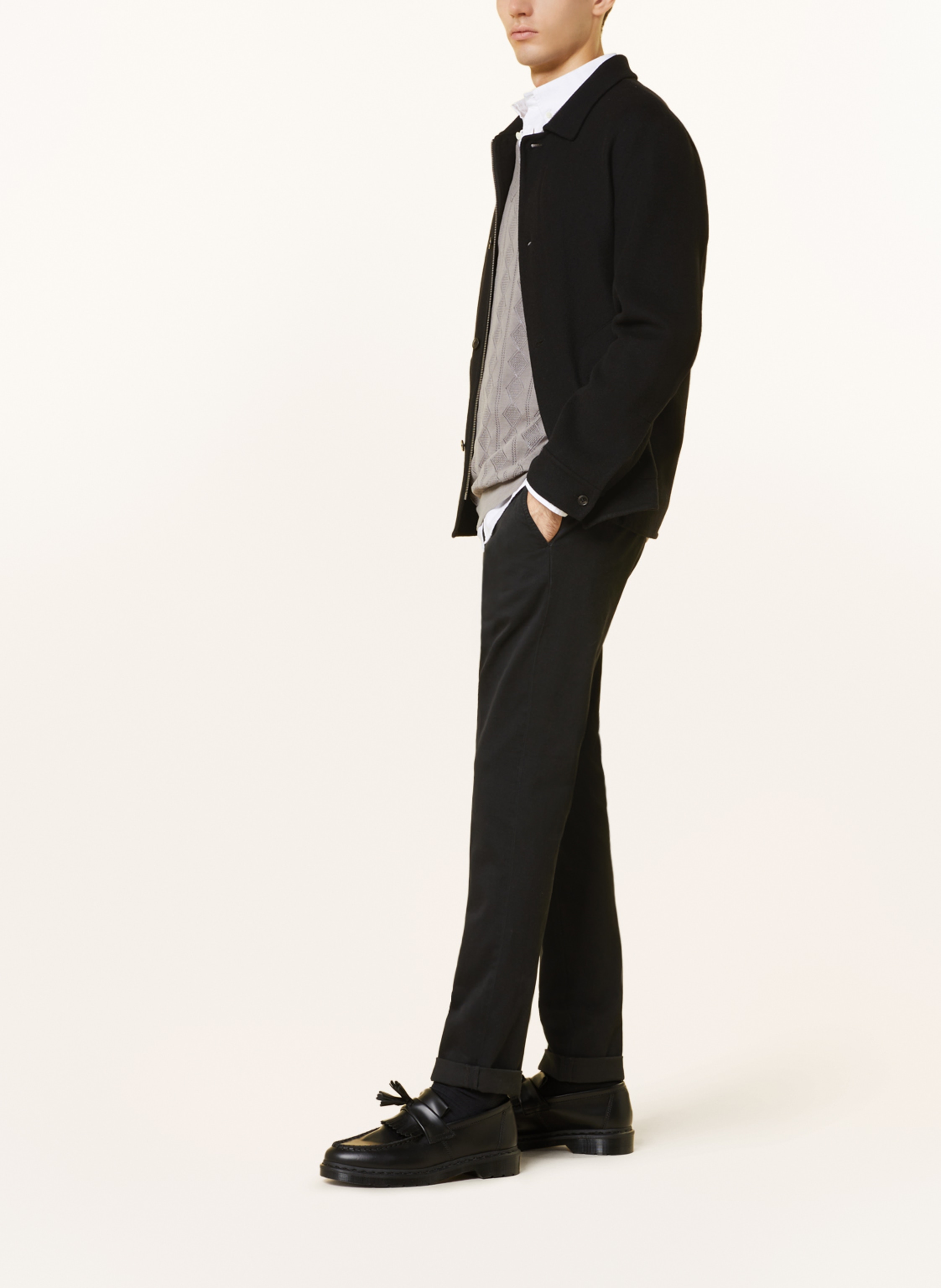 Thumbnail - Dondup Chino Gaubert Extra Slim Fit schwarz