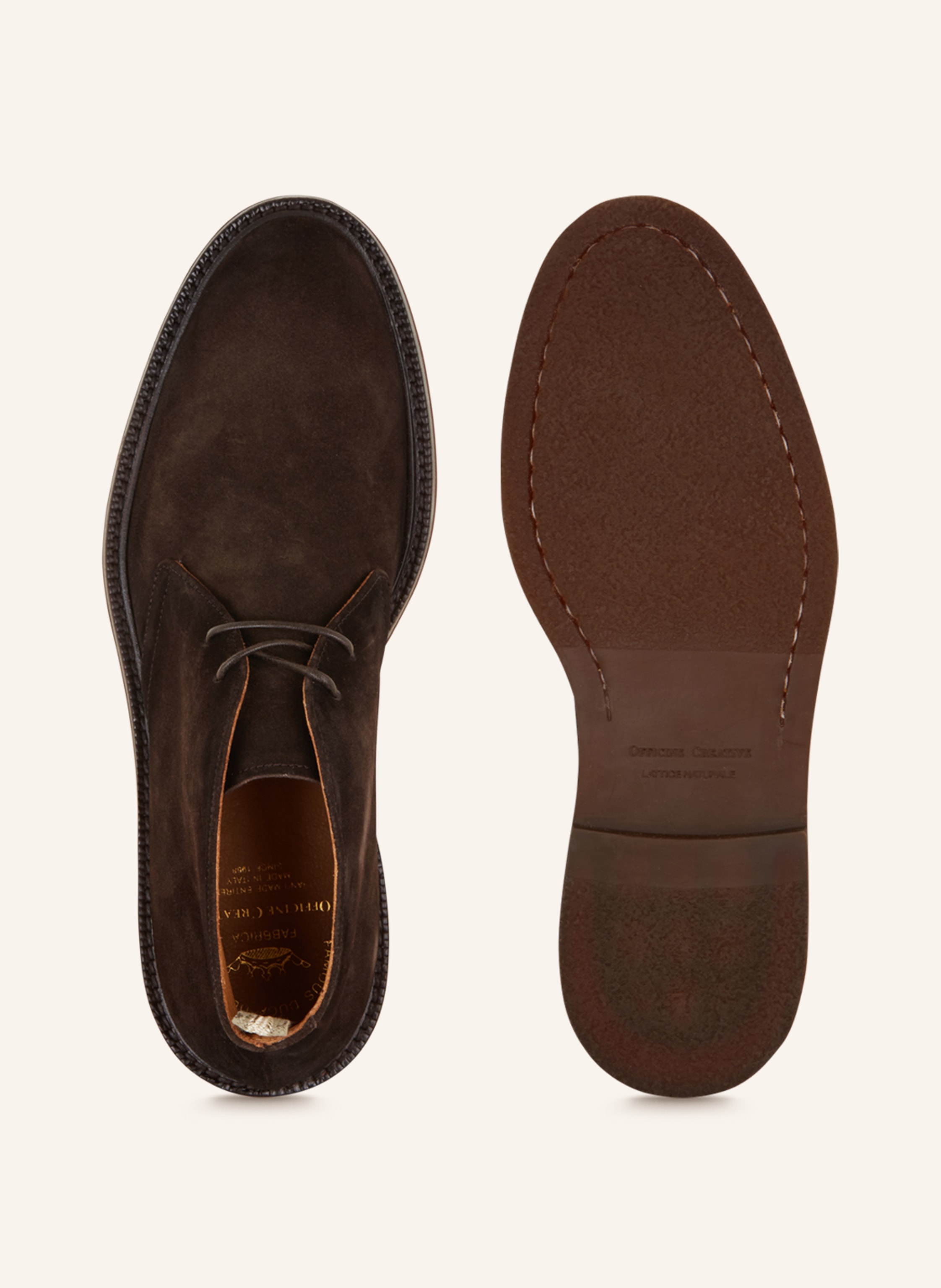 Thumbnail - Officine Creative Schnürboots Flexi/004 braun