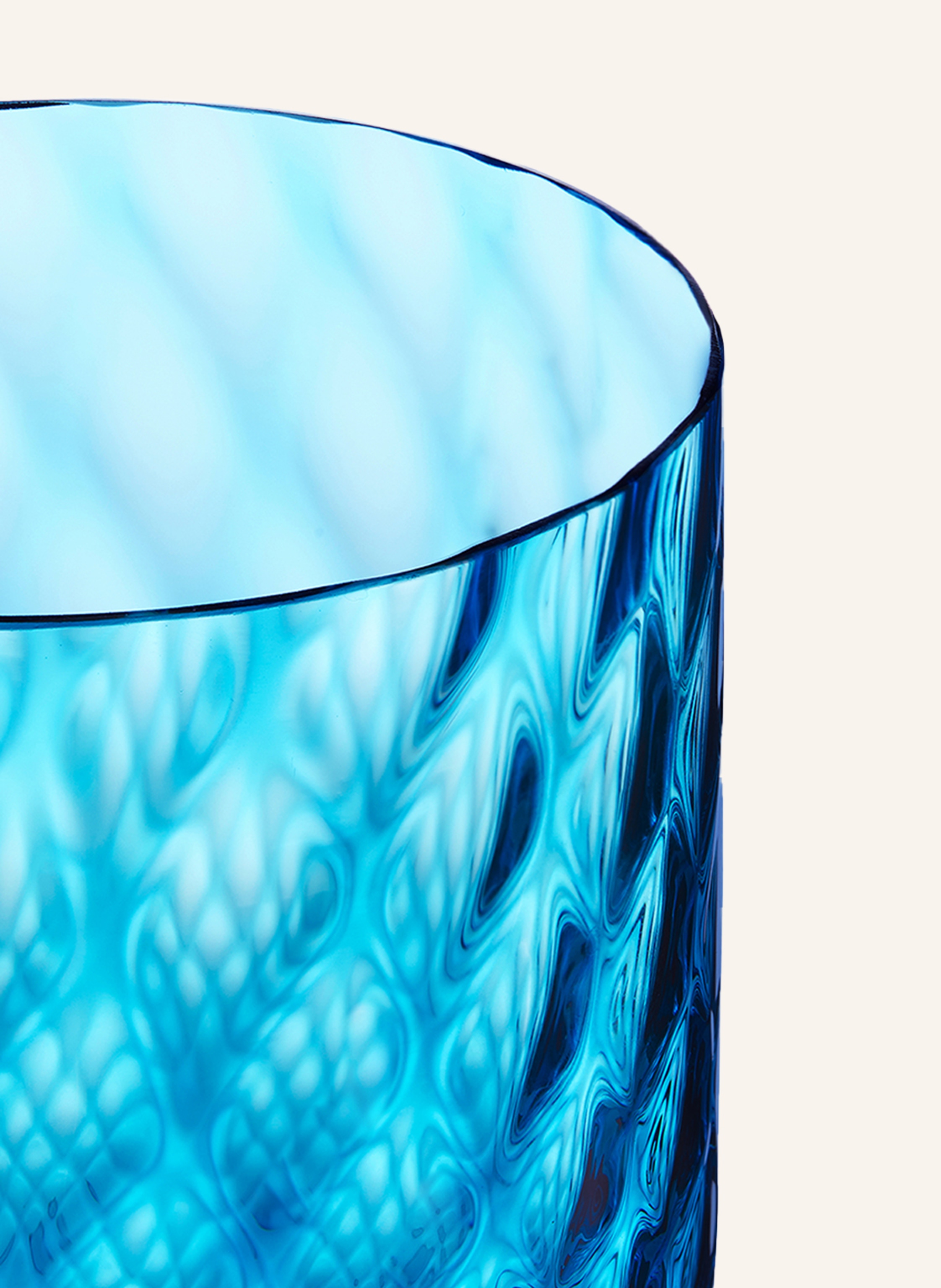 Thumbnail - Dolce & Gabbana Casa Weinglas Carretto blau