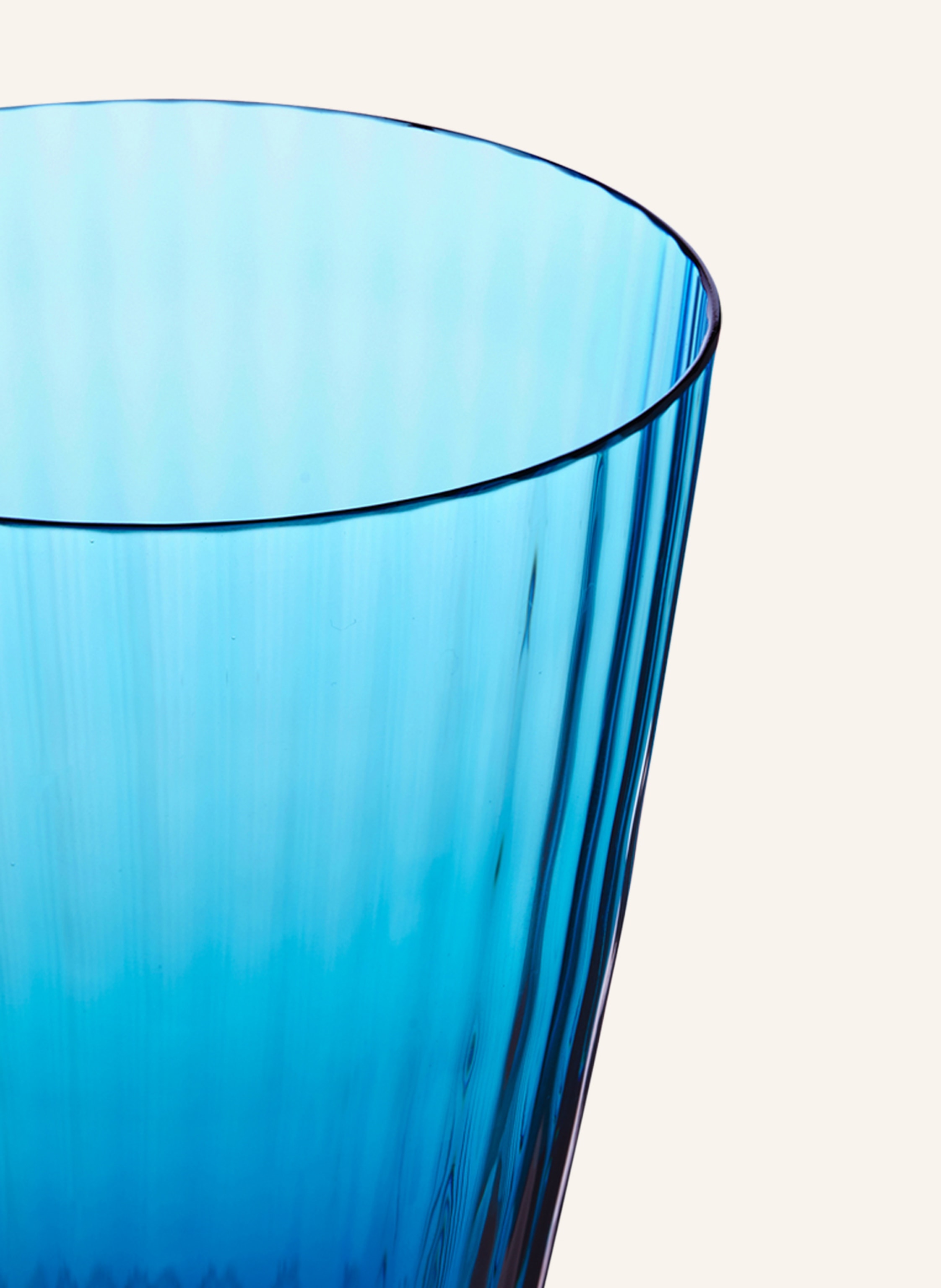 Thumbnail - Dolce & Gabbana Casa Weinglas Carretto blau