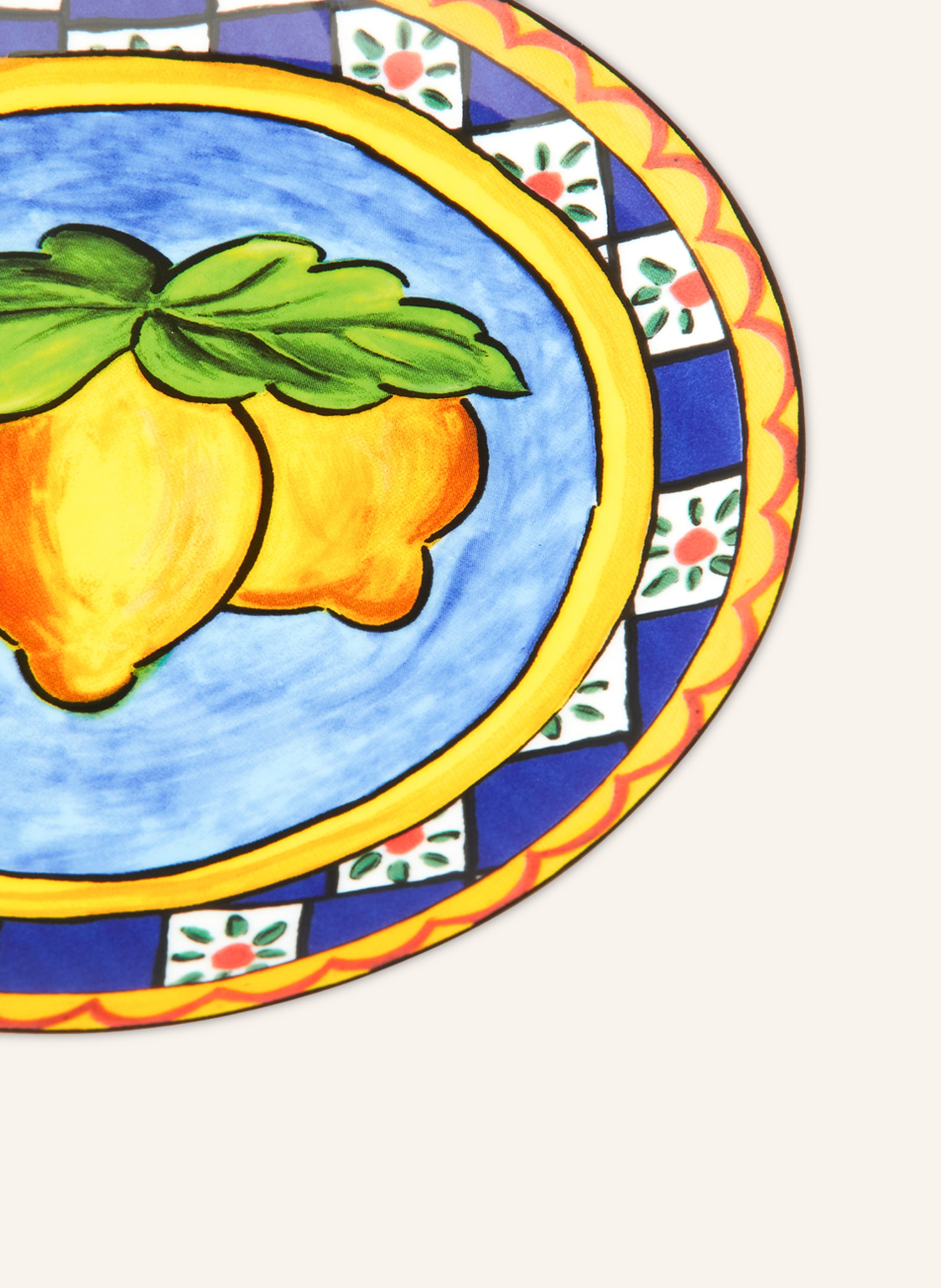 Thumbnail - Dolce & Gabbana Casa 2er-Set Brotteller blau