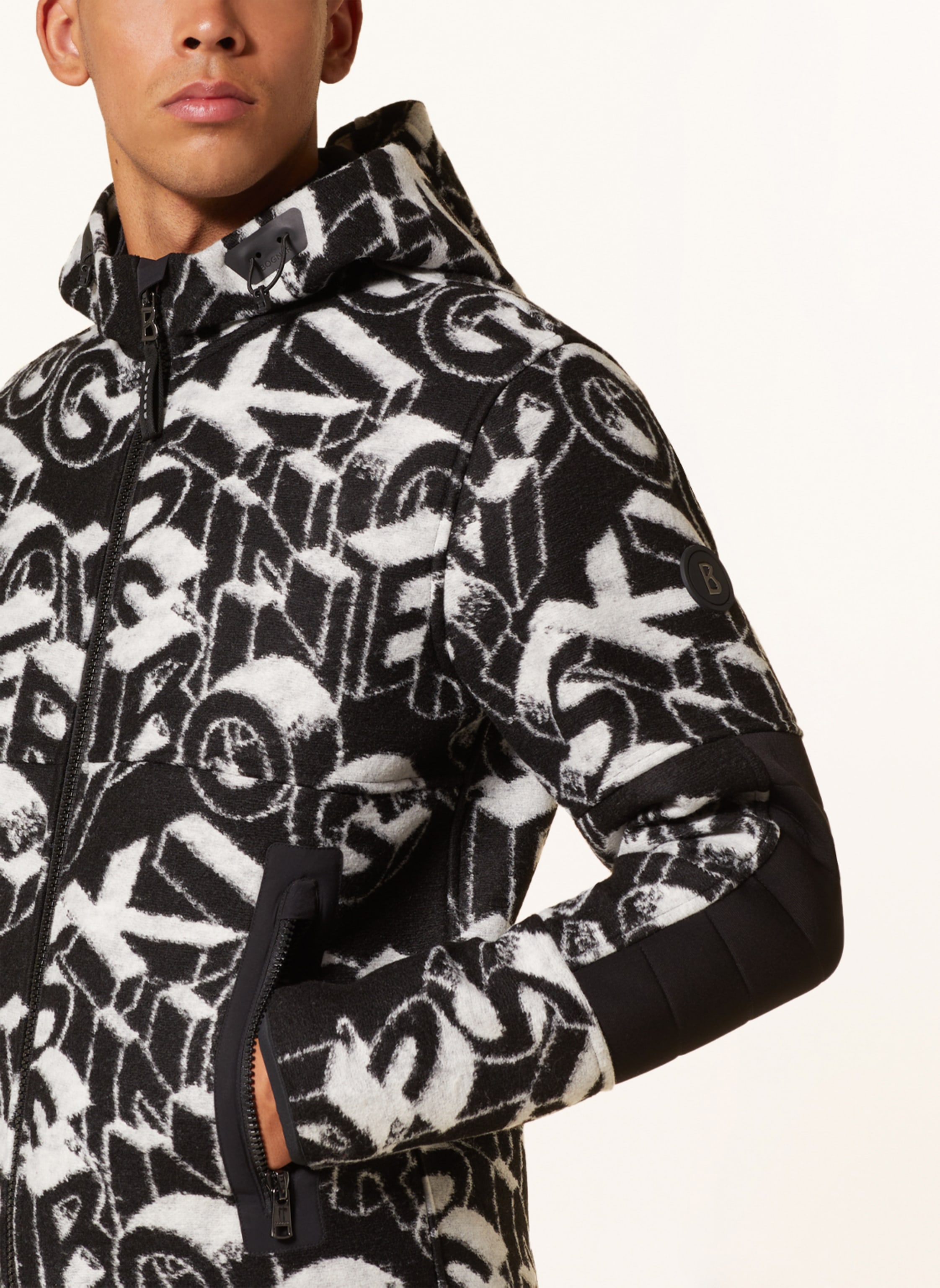 Thumbnail - Bogner Midlayer-Jacke Ted schwarz