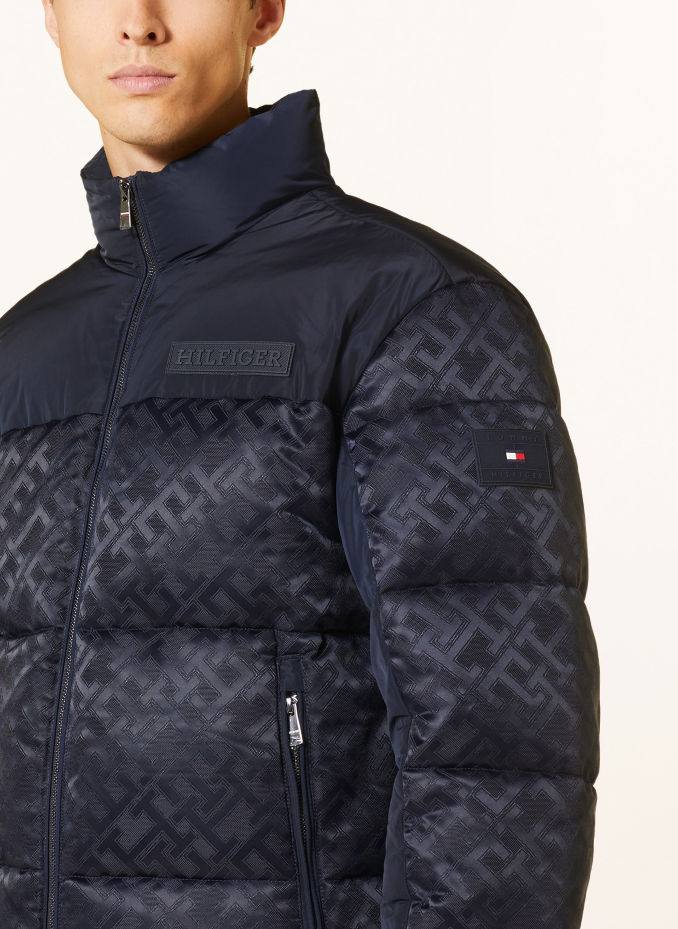 Thumbnail - Tommy Hilfiger Steppjacke New York blau