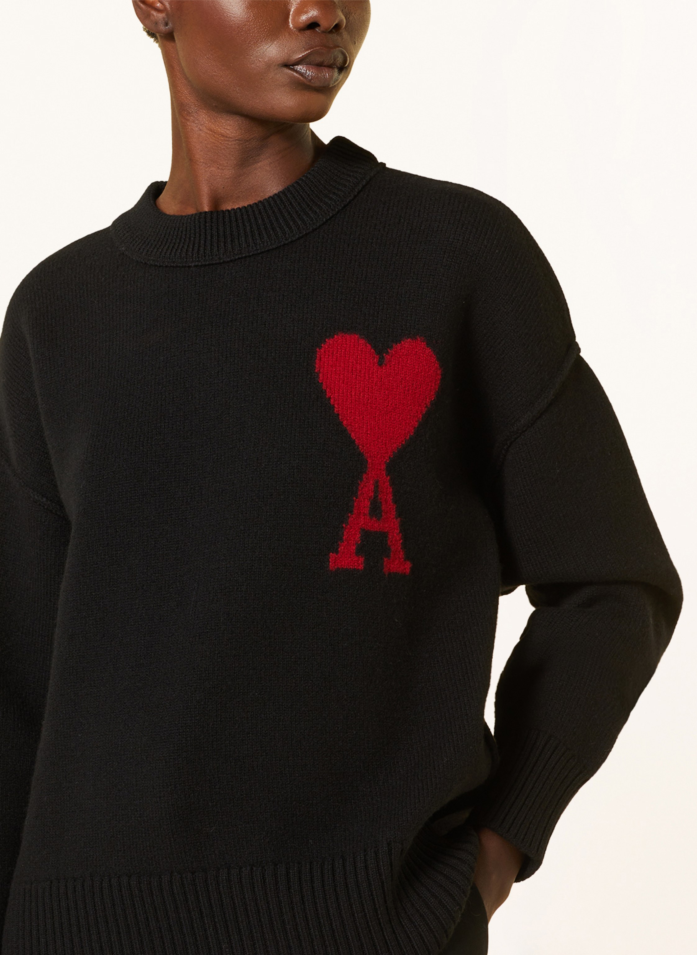 Thumbnail - Ami Paris Pullover schwarz