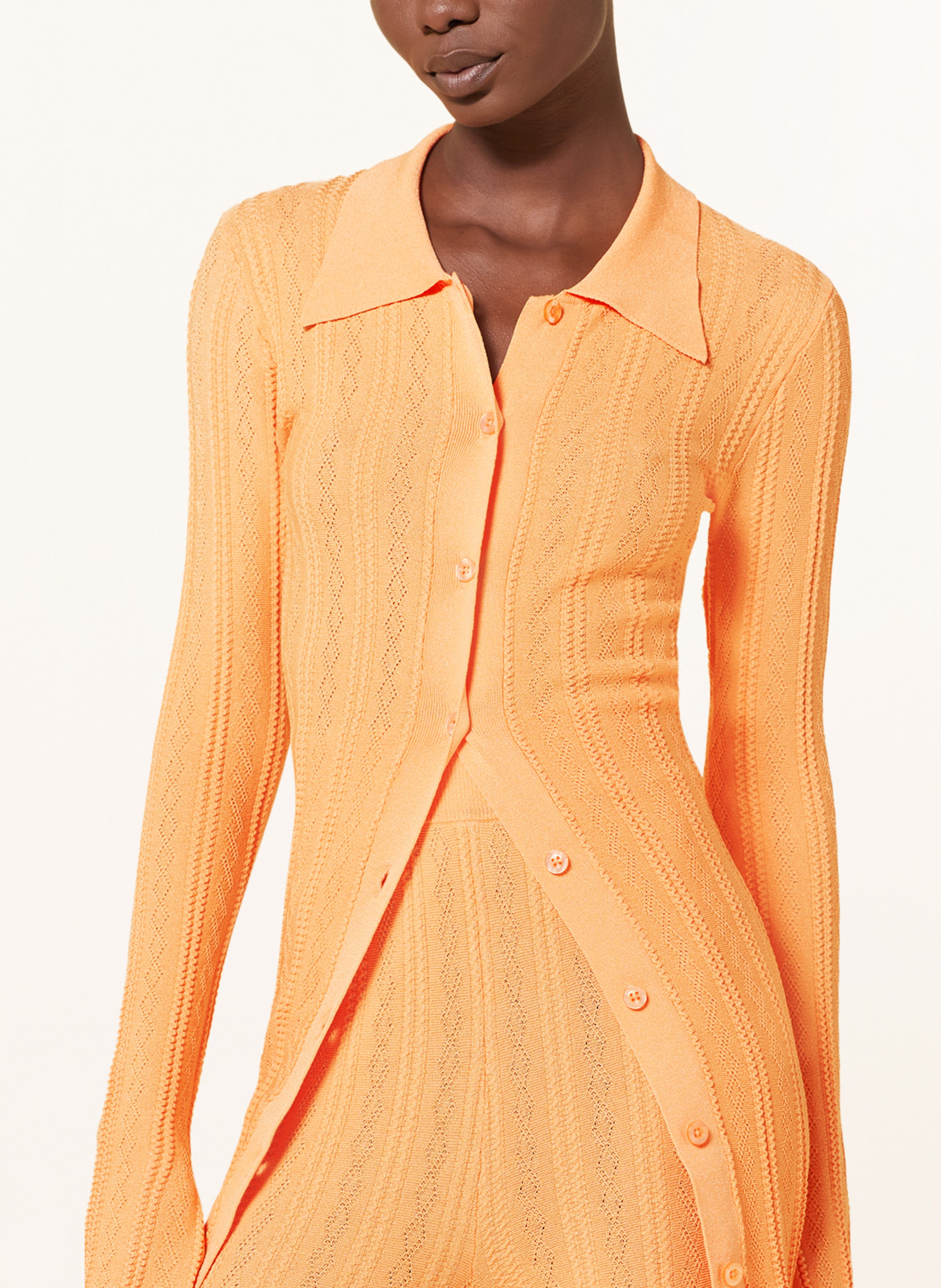 Thumbnail - Remain Strickjacke orange