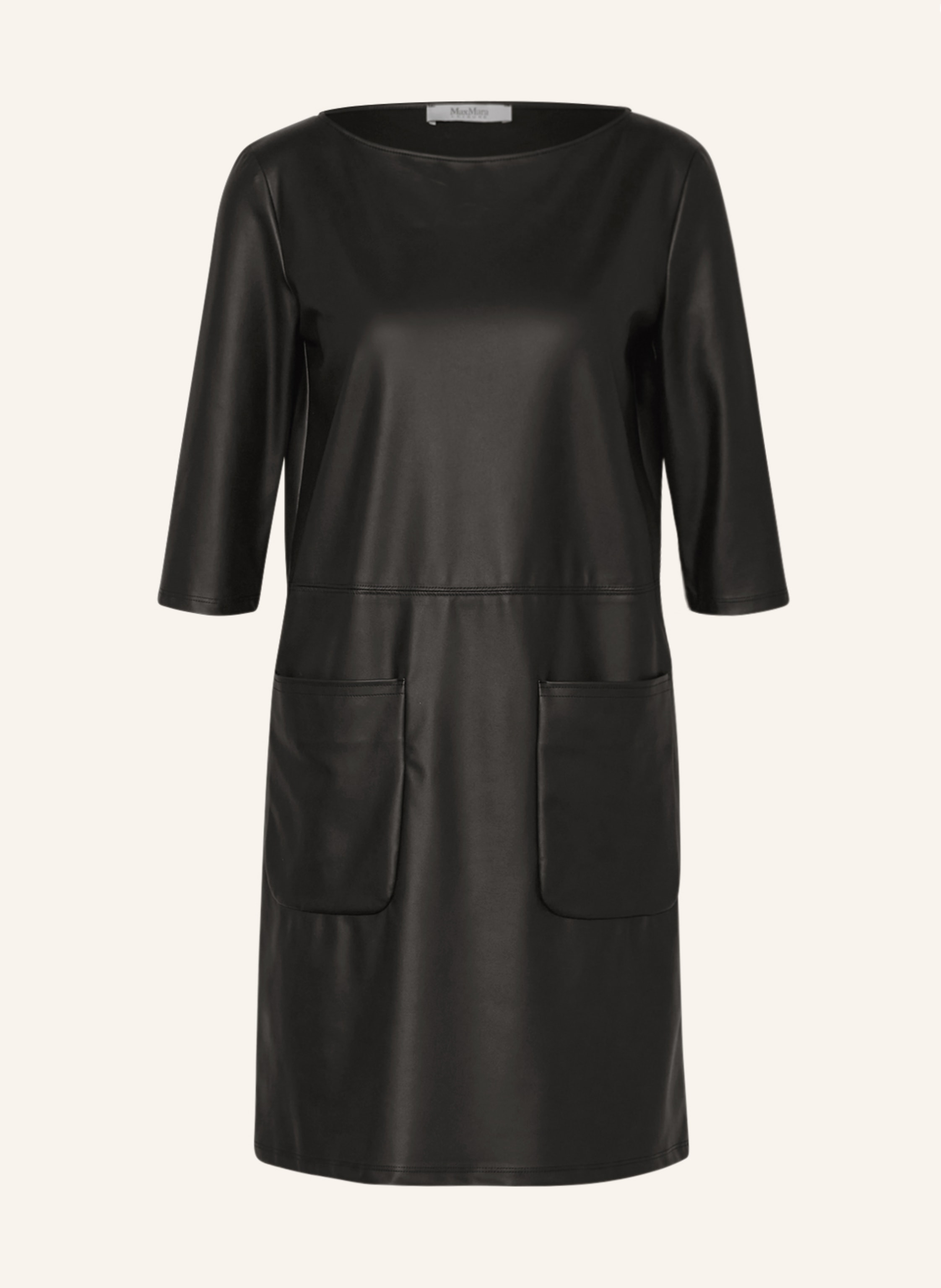 Max mara leather dress outlet