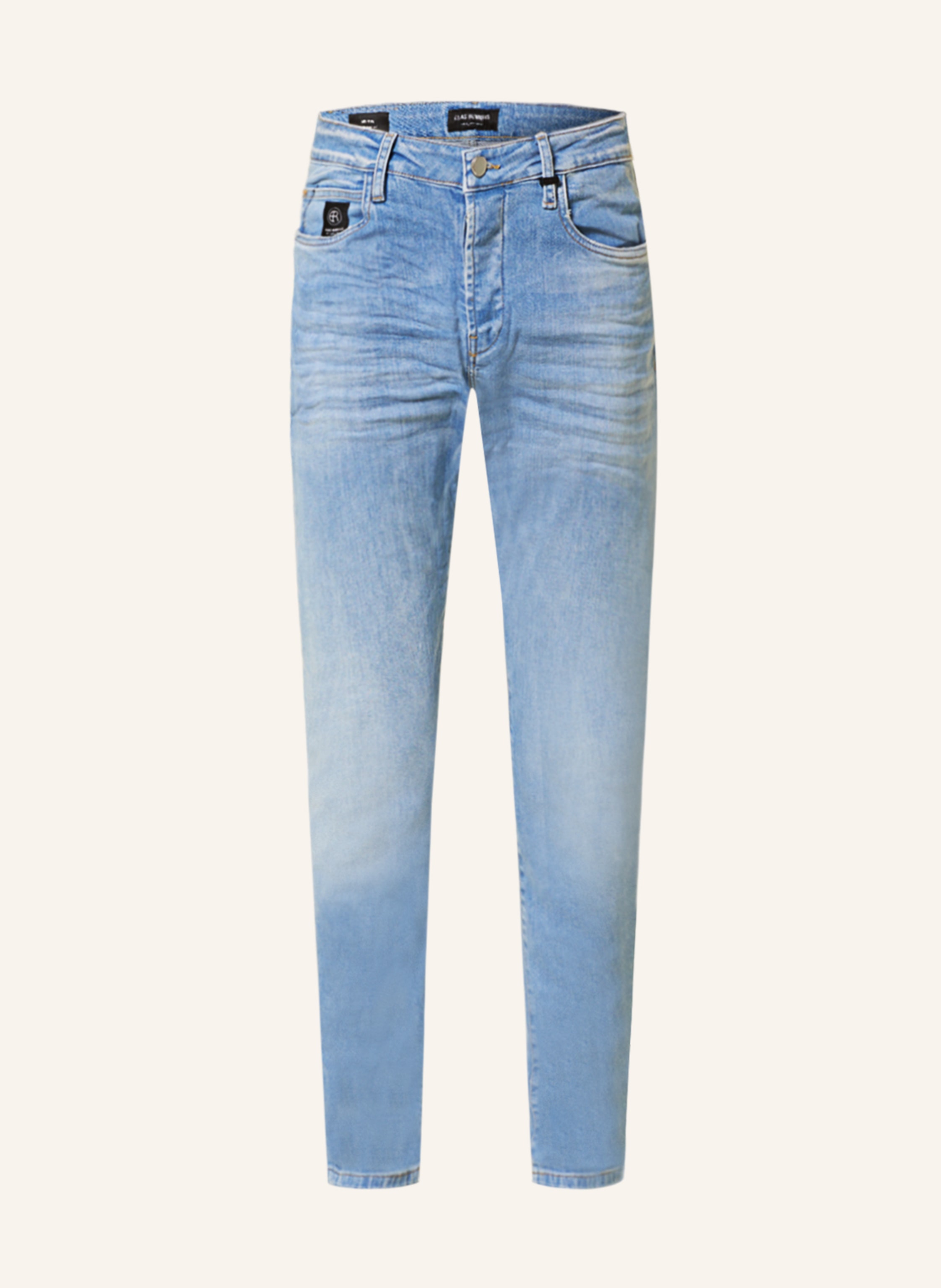 ER ELIAS RUMELIS Jeans DAVE Tapered Fit in 568 berry blue | Sommerkleider