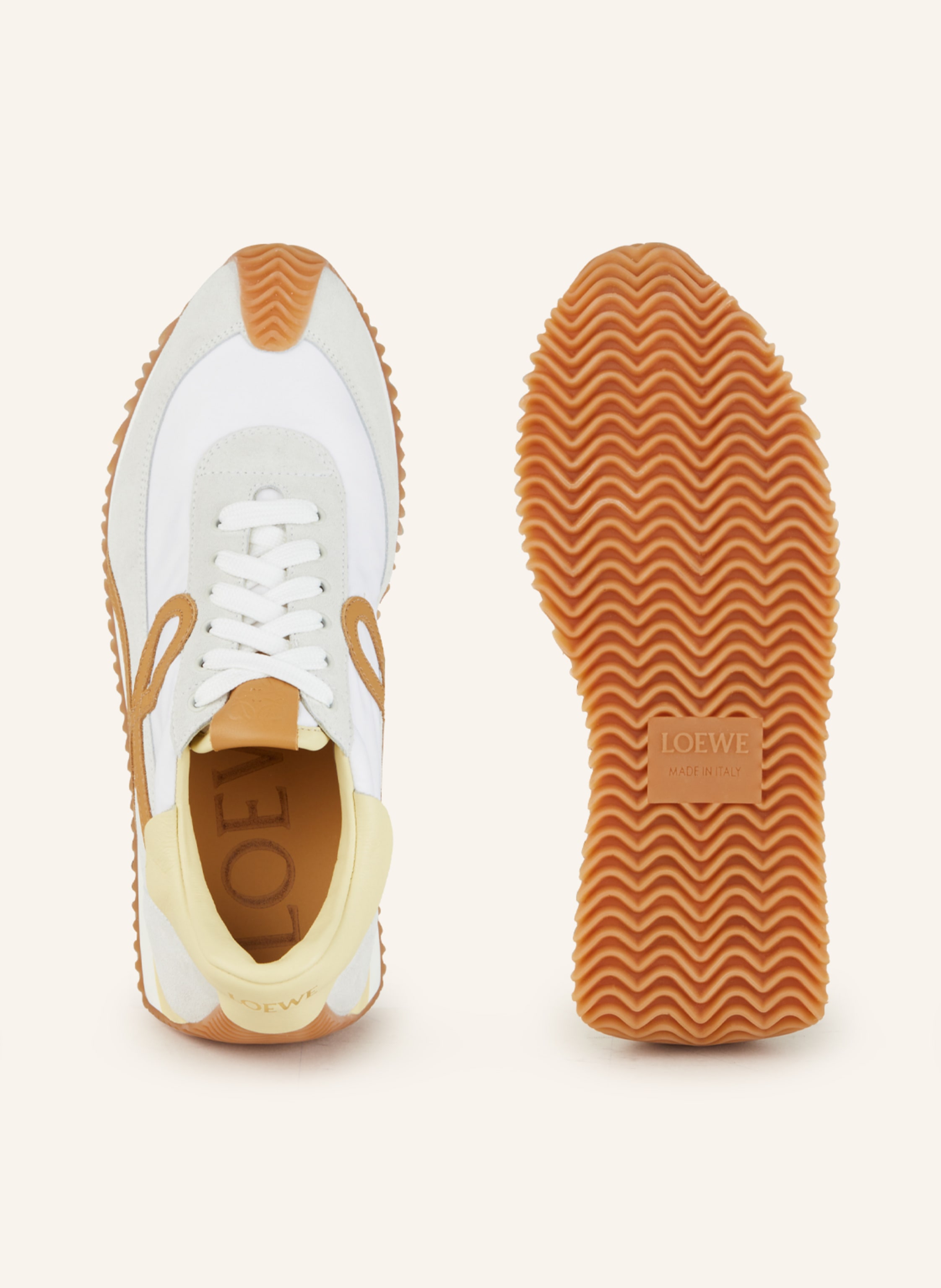 Loewe Sneaker Flow Runner weiss – Bild 2