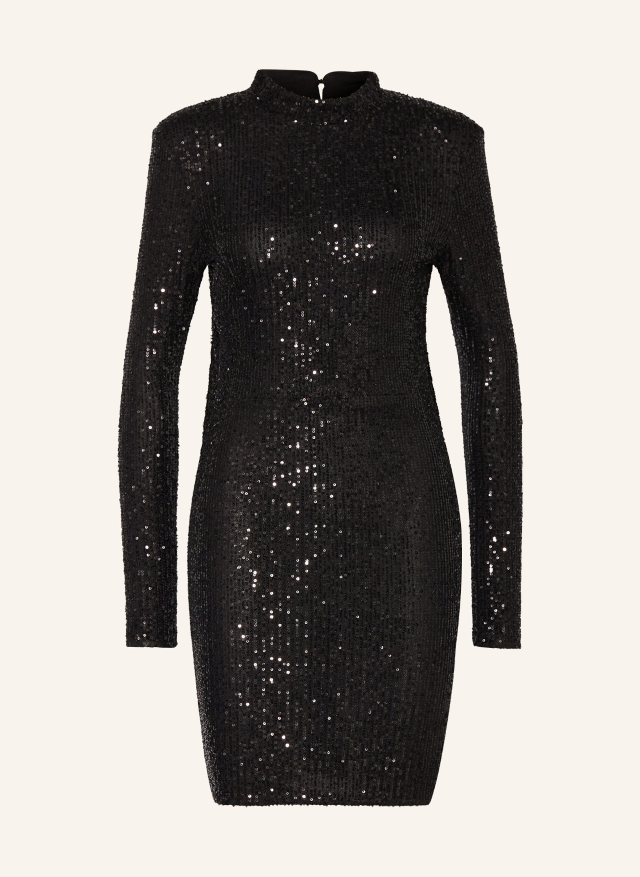ENVELOPE 1976 Paillettenkleid NAOMI in schwarz