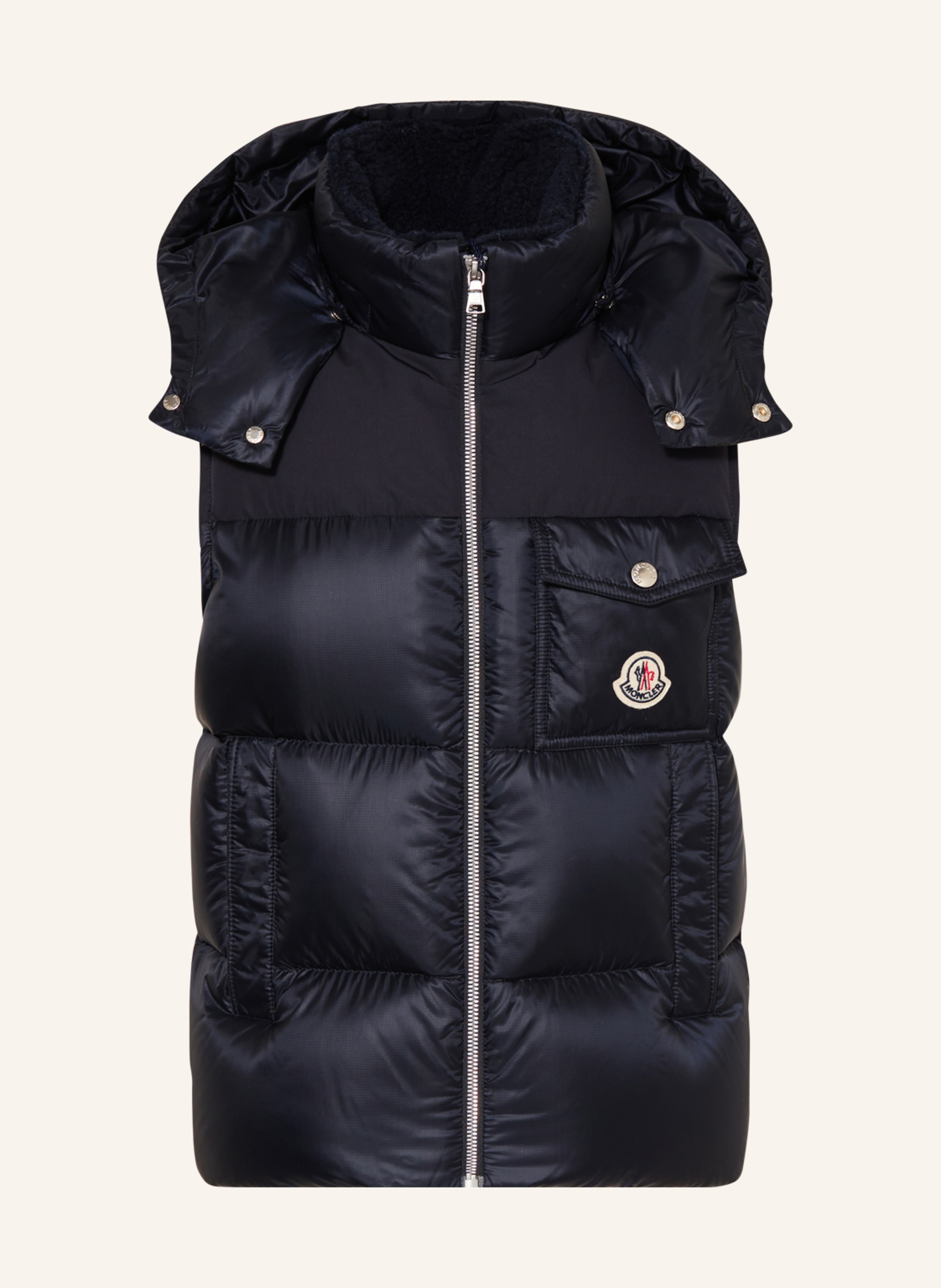 Daunenweste Moncler Weste Tib Schwarz Moncler Daunenweste Tib Bei
