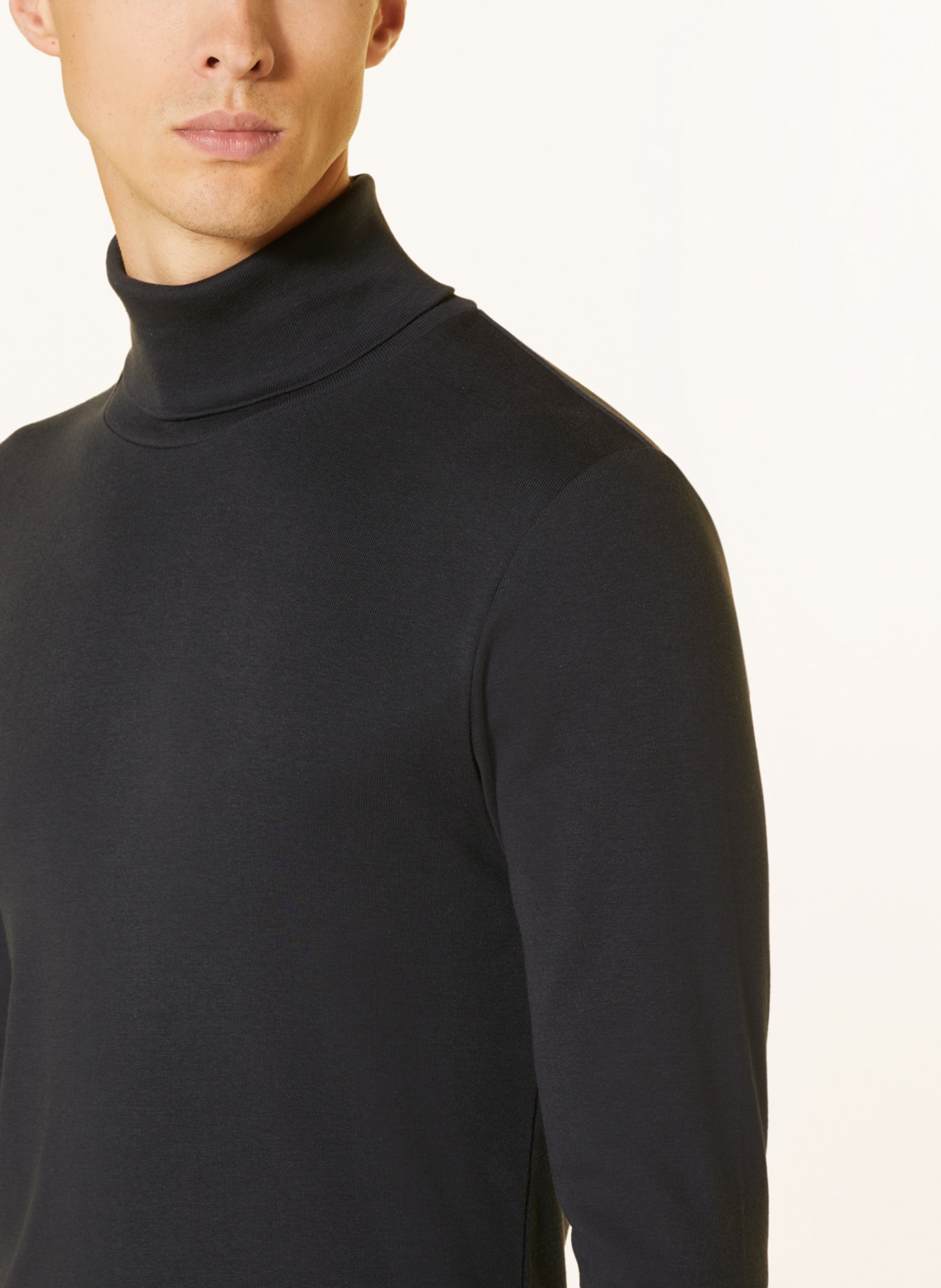 Thumbnail - Marc O'polo Rollkragenshirt schwarz