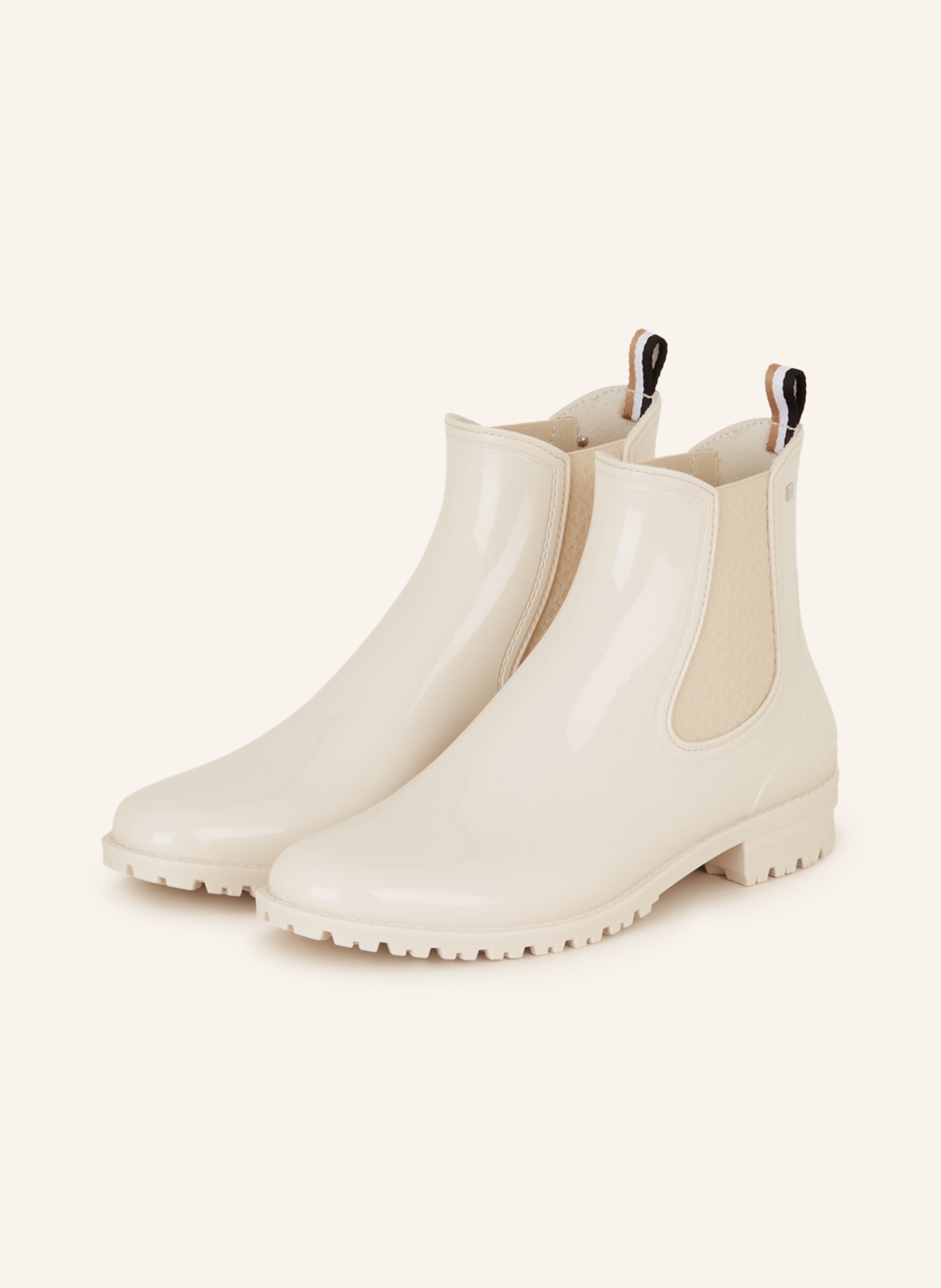 BOSS Chelsea boots MARTHA in white