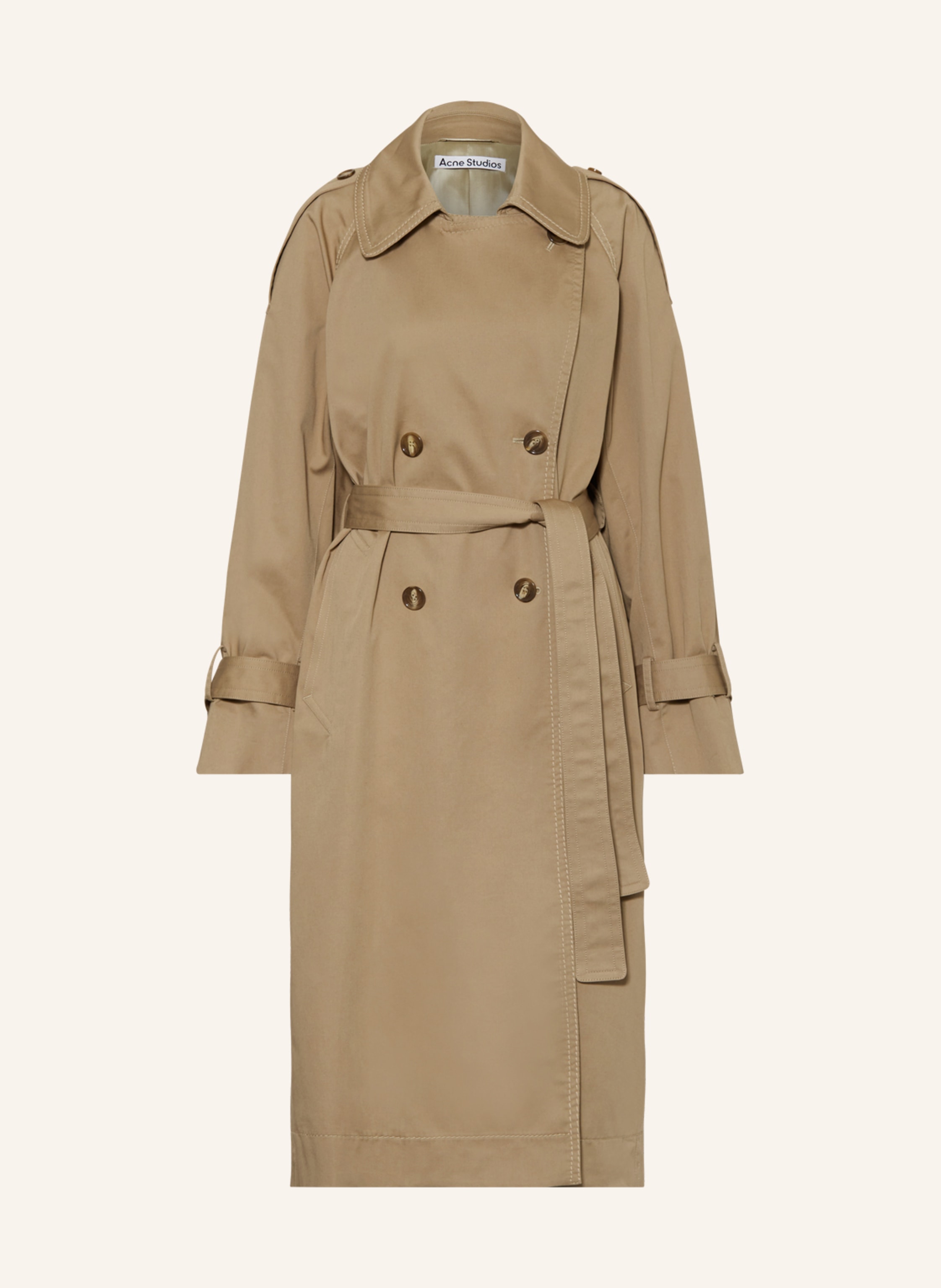Acne studio trench coat hot sale