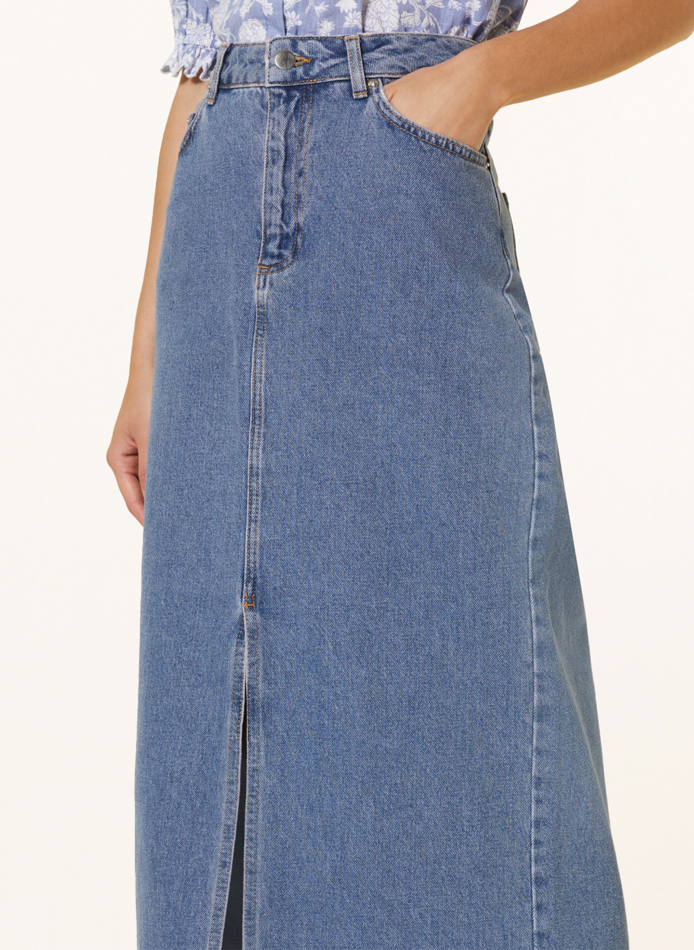 Thumbnail - Neo Noir Jeansrock Frankie blau