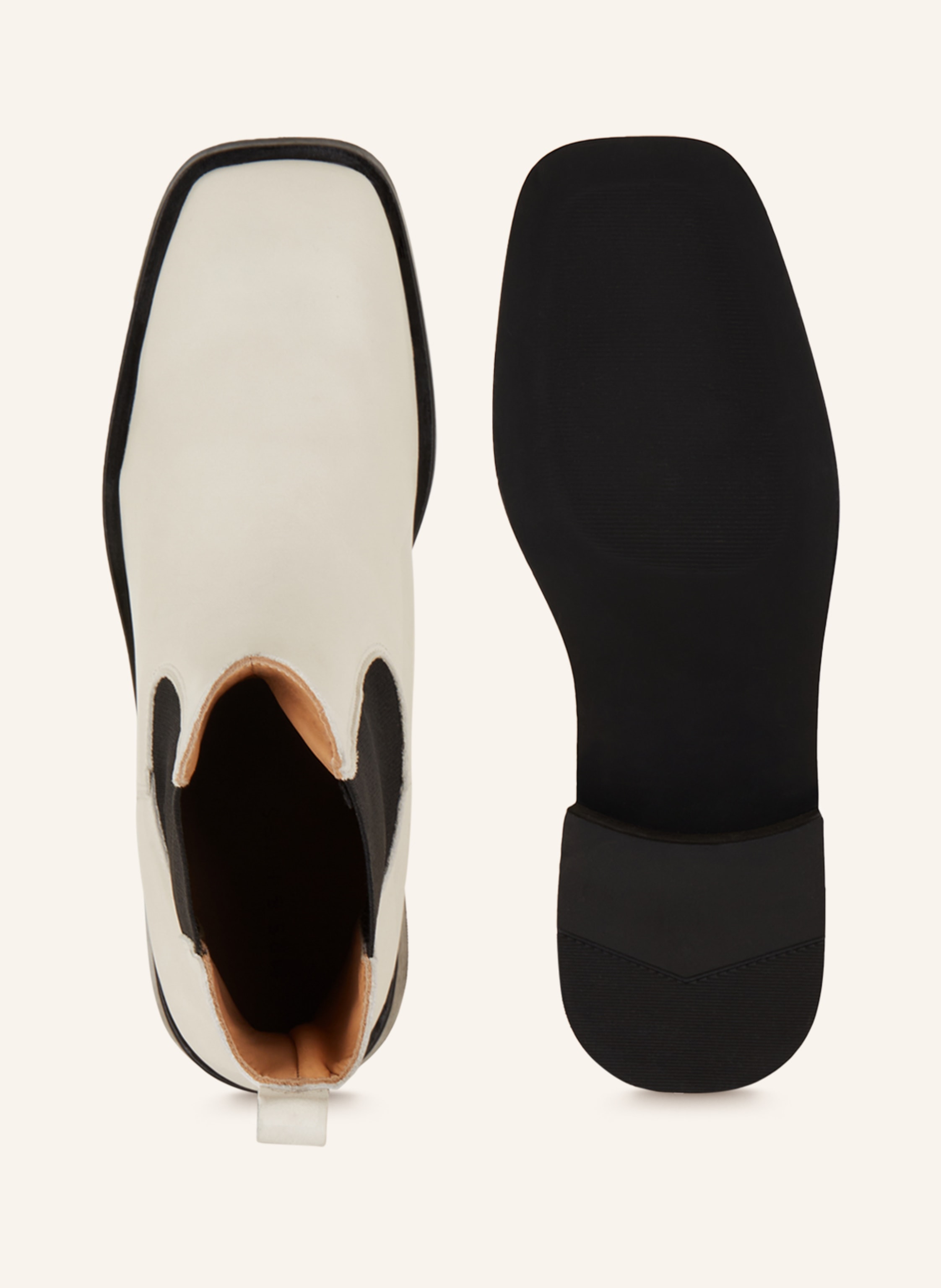 Mrs & Hugs Chelsea-Boots weiss – Bild 2